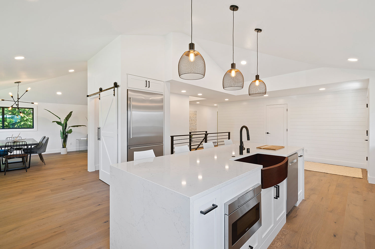 Alternate Image for Premier Copper Products 30" Copper Farmhouse Sink, Oil Rubbed Bronze, KASRDB30249