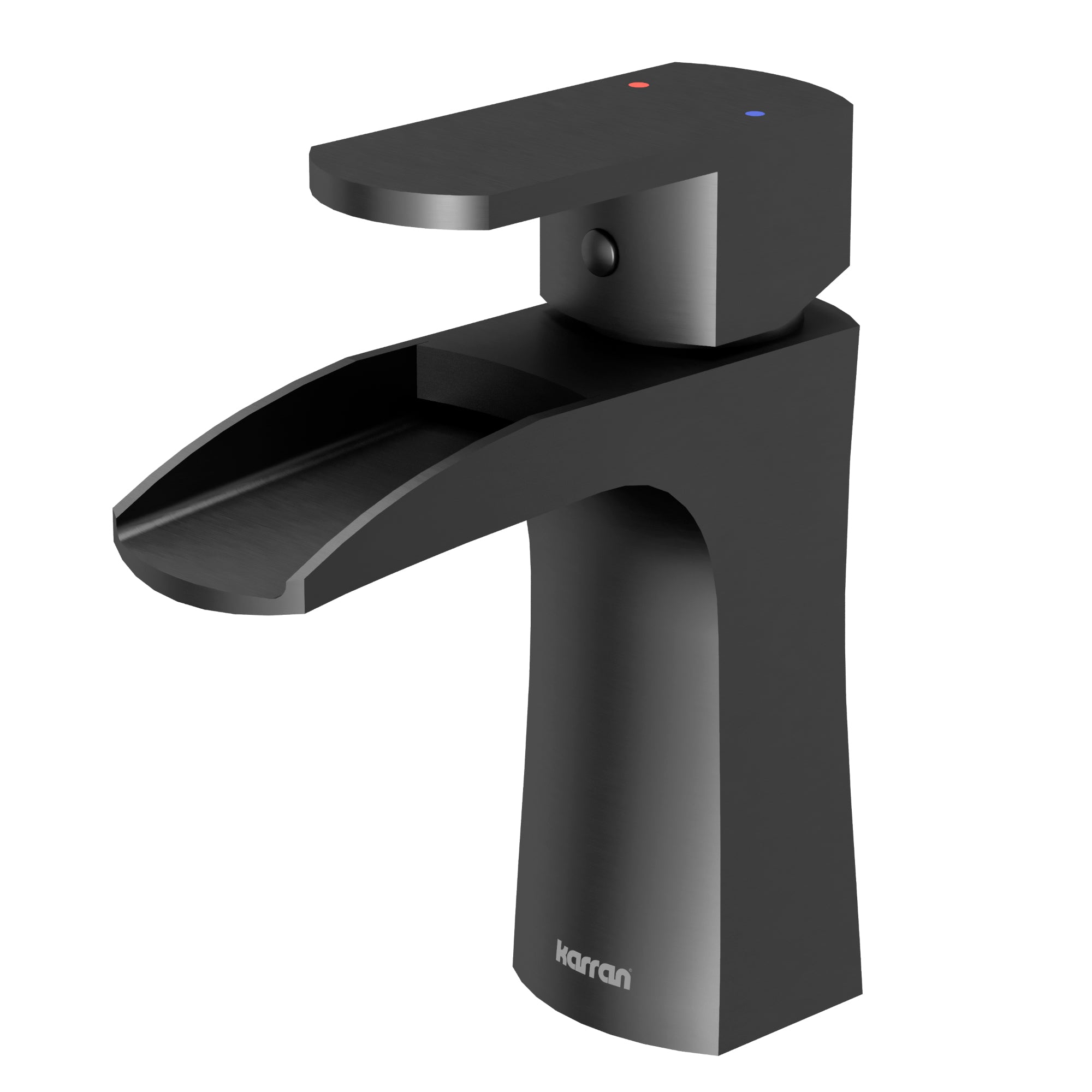 Alternate Image for Karran Kassel 1.2 GPM Single Lever Handle Lead-free Brass ADA Bathroom Faucet, Basin, Gunmetal Grey, KBF440GG