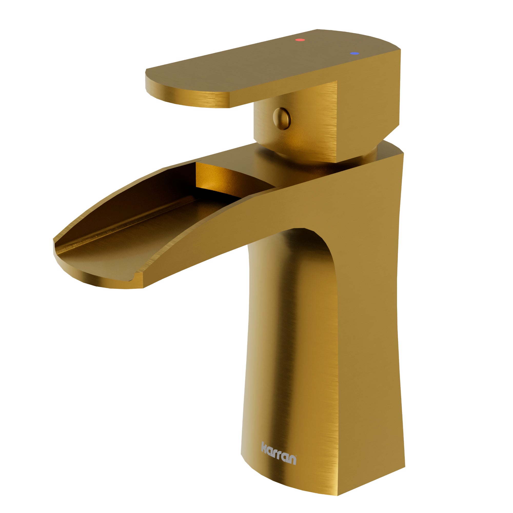 Alternate Image for Karran Kassel 1.2 GPM Single Lever Handle Lead-free Brass ADA Bathroom Faucet, Basin, Gold, KBF440G