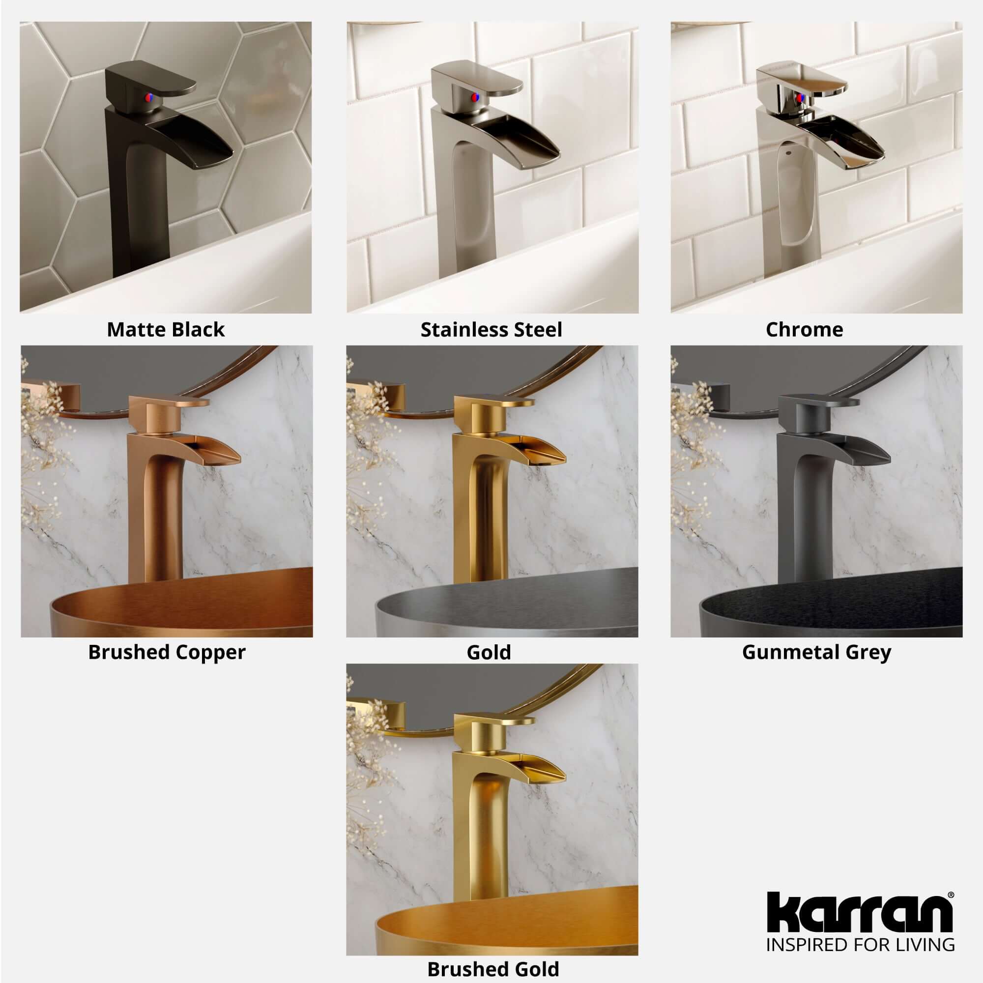 Alternate Image for Karran Kassel 1.2 GPM Single Lever Handle Lead-free Brass ADA Bathroom Faucet, Vessel, Gold, KBF442G