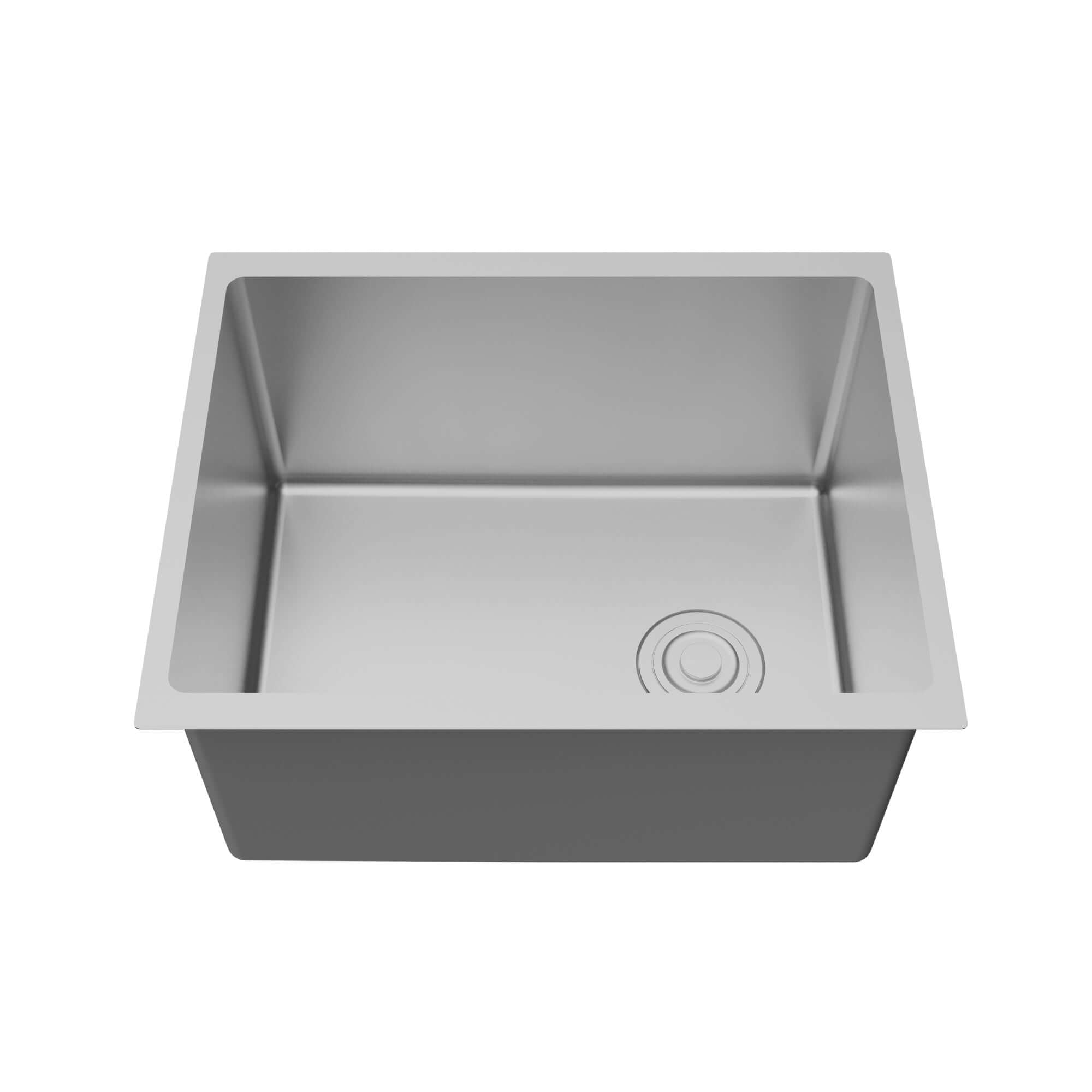 Alternate Image for Karran Fusion 23" Undermount Stainless Steel ADA Kitchen Sink with Accessories, 16 Gauge, UUMSB2331-12PK1