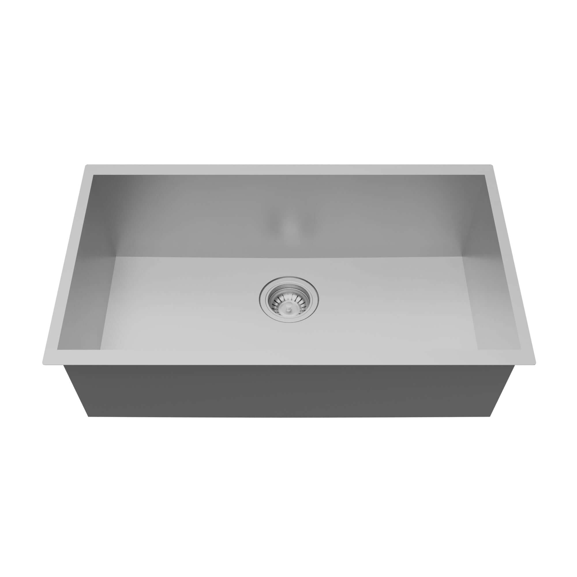 Alternate Image for Karran Fusion 31" Undermount Stainless Steel ADA Kitchen Sink with Accessories, 18 Gauge, UUMSB3021-PK1