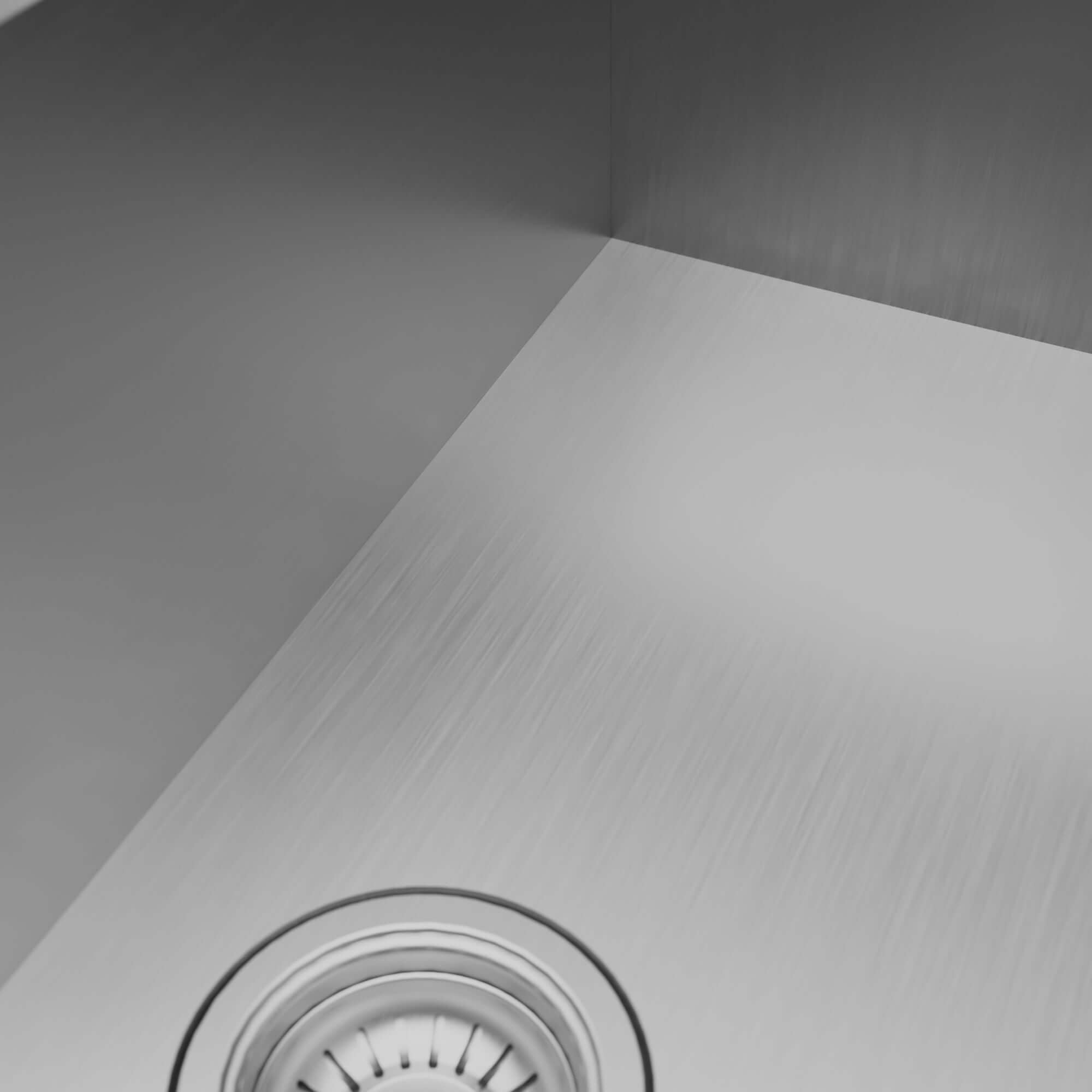 Alternate Image for Karran Fusion 33" Drop In/Topmount Stainless Steel ADA Kitchen Sink with Accessories, 18 Gauge, TMSB3320-PK1