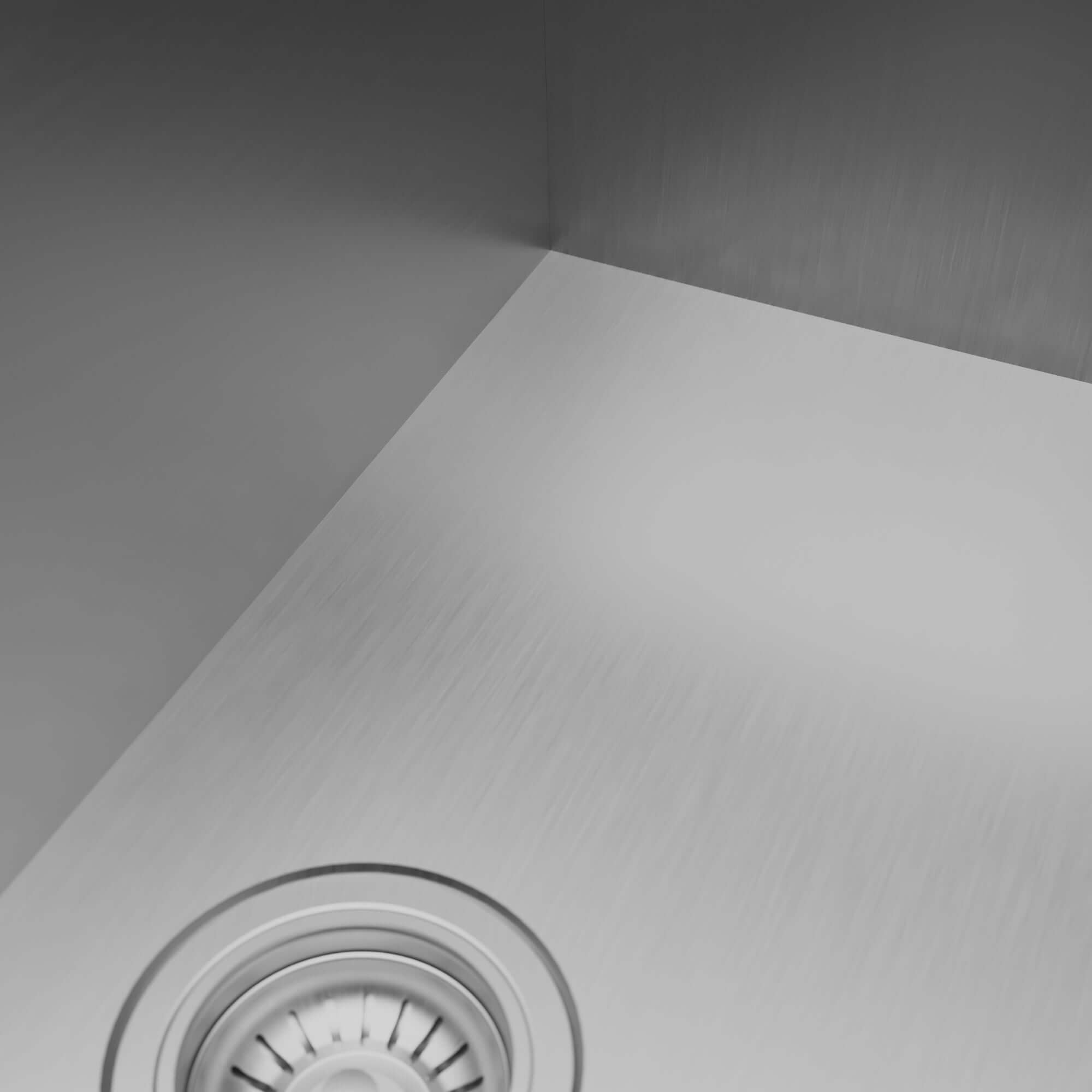 Alternate Image for Karran Fusion 33" Undermount Stainless Steel Kitchen Sink with Accessories, 18 Gauge, UUMSB3321-PK1