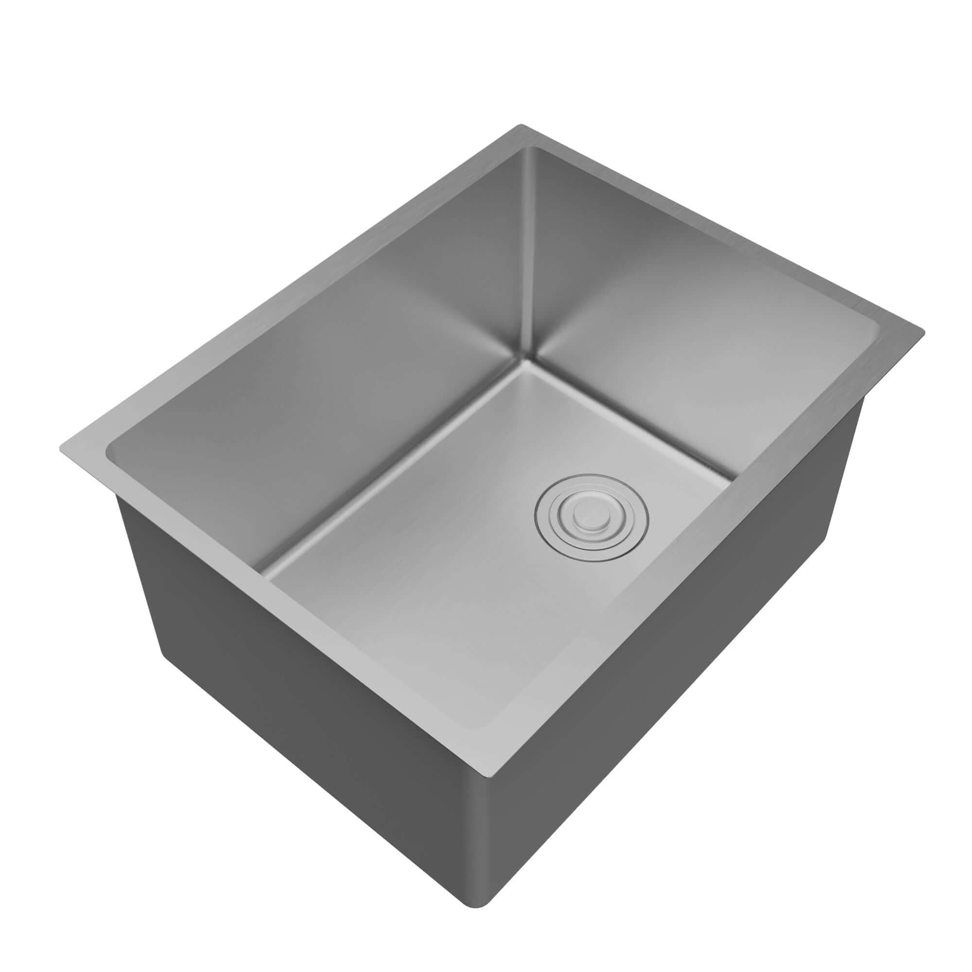 Alternate Image for Karran Fusion 23" Undermount Stainless Steel ADA Kitchen Sink with Accessories, 16 Gauge, UUMSB2331-12PK1