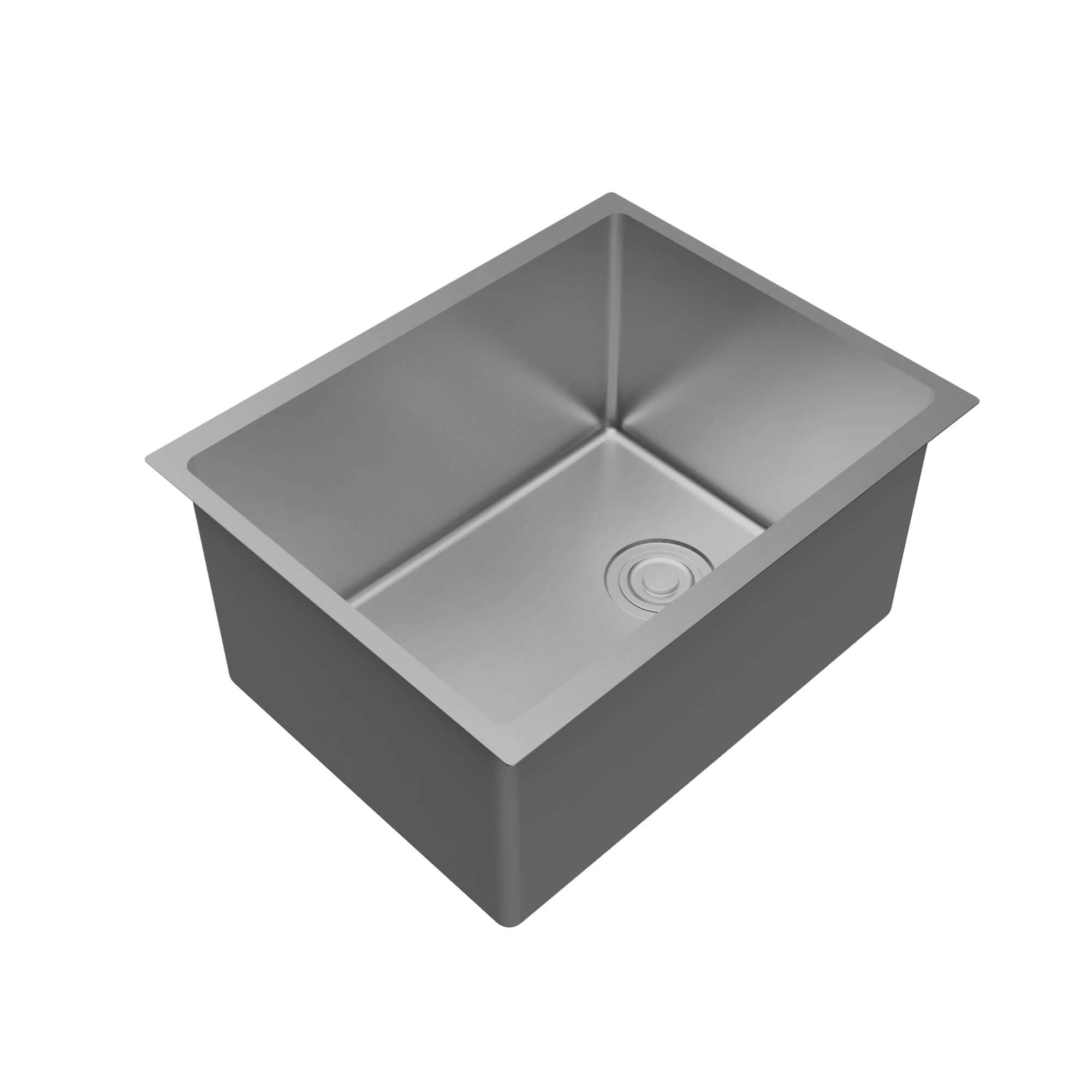 Alternate Image for Karran Fusion 23" Undermount Stainless Steel ADA Workstation Kitchen Sink with Accessories, 16 Gauge, UUMSB2332-12PK1