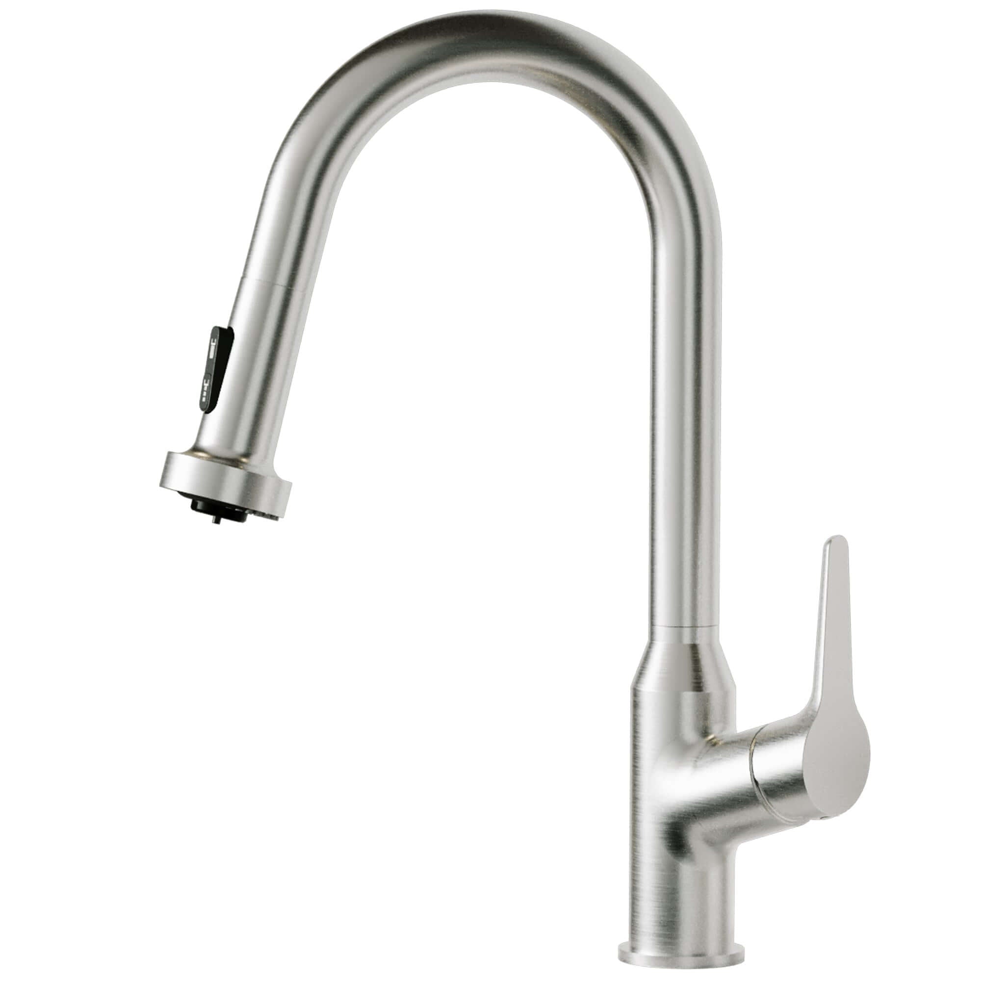 Alternate Image for Karran Scottsdale 1.8 GPM Single Lever Handle Lead-free Brass ADA Kitchen Faucet, Pull-Down, Spot Free Stainless Steel, KKF250SFSS