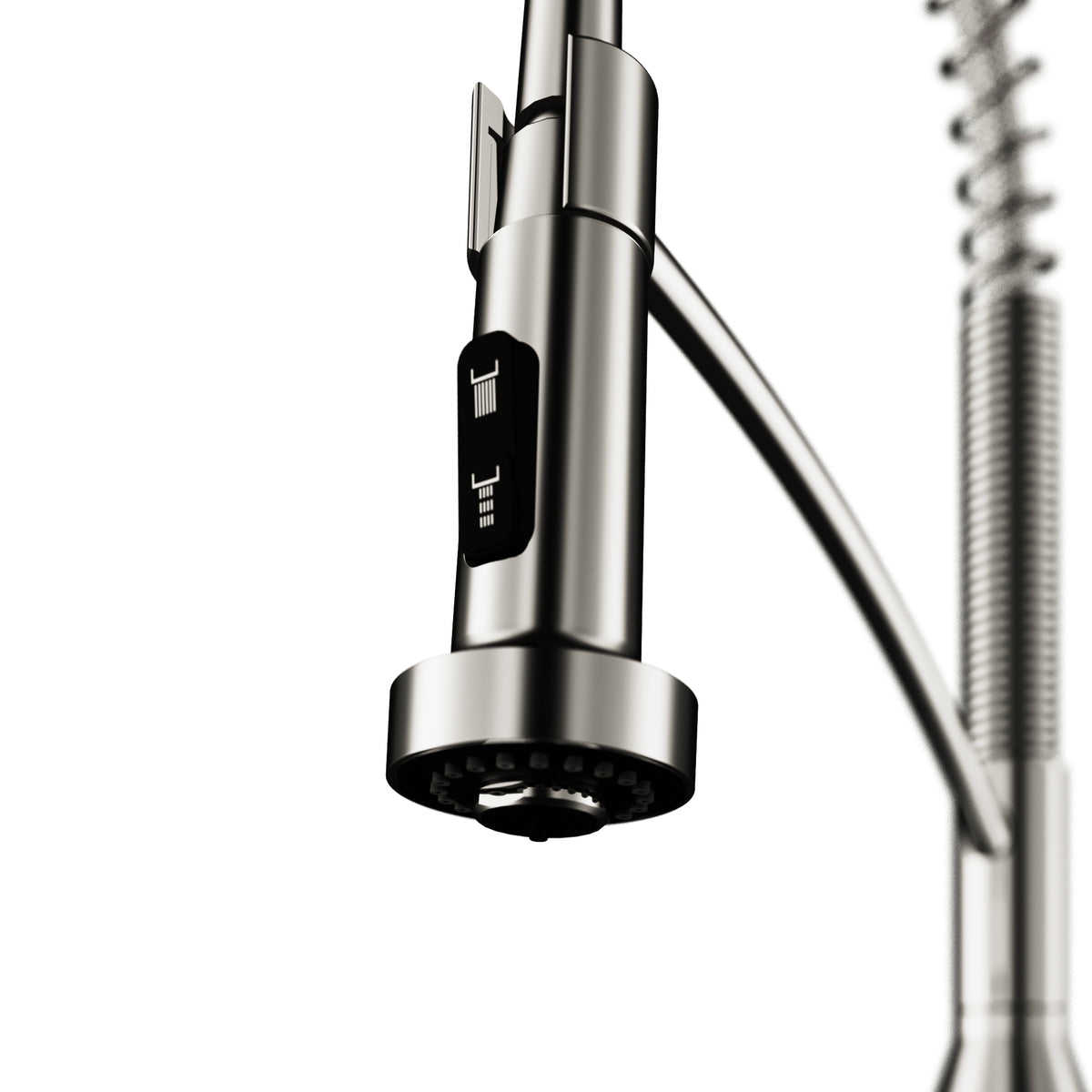 Alternative View of Karran Alston 1.8 GPM Single Lever Handle Lead-free Brass ADA Touchless Kitchen Faucet, Pull-Down, Chrome, KKF215C