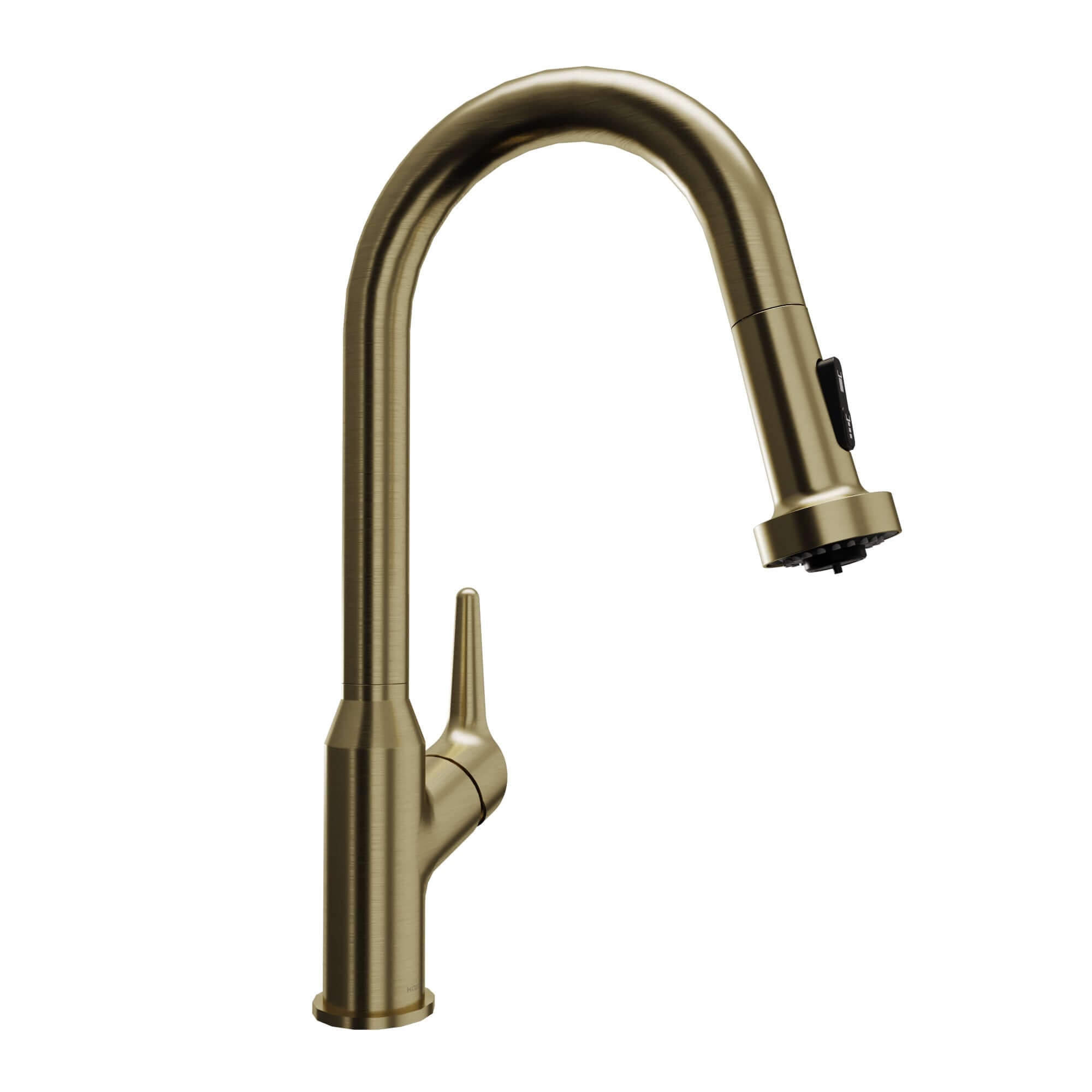 Alternate Image for Karran Scottsdale 1.8 GPM Single Lever Handle Lead-free Brass ADA Kitchen Faucet, Pull-Down, Spot-Free Brushed Gold, KKF250SFBG