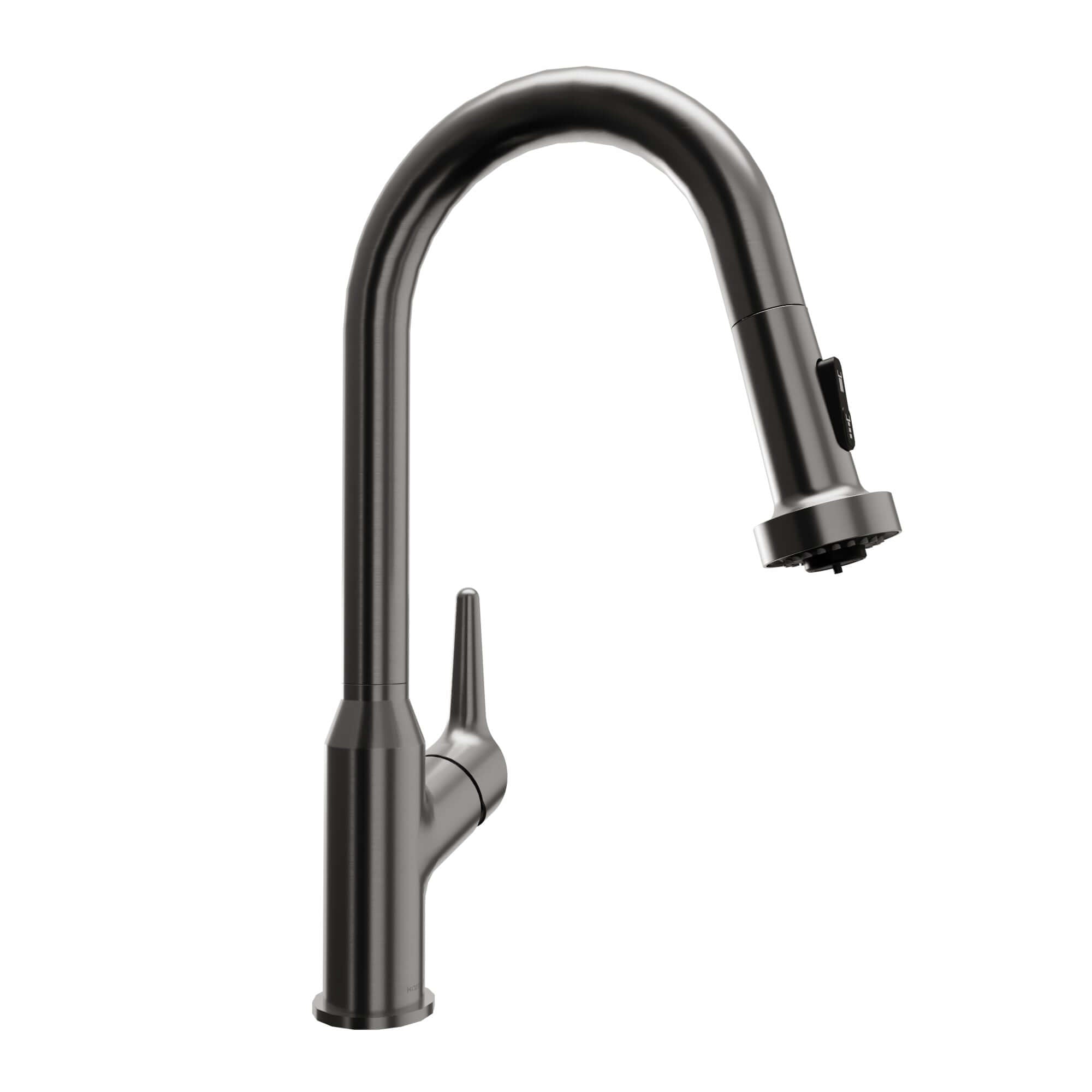 Alternate Image for Karran Scottsdale 1.8 GPM Single Lever Handle Lead-free Brass ADA Kitchen Faucet, Pull-Down, Spot-Free Gunmetal Grey, KKF250SFGG