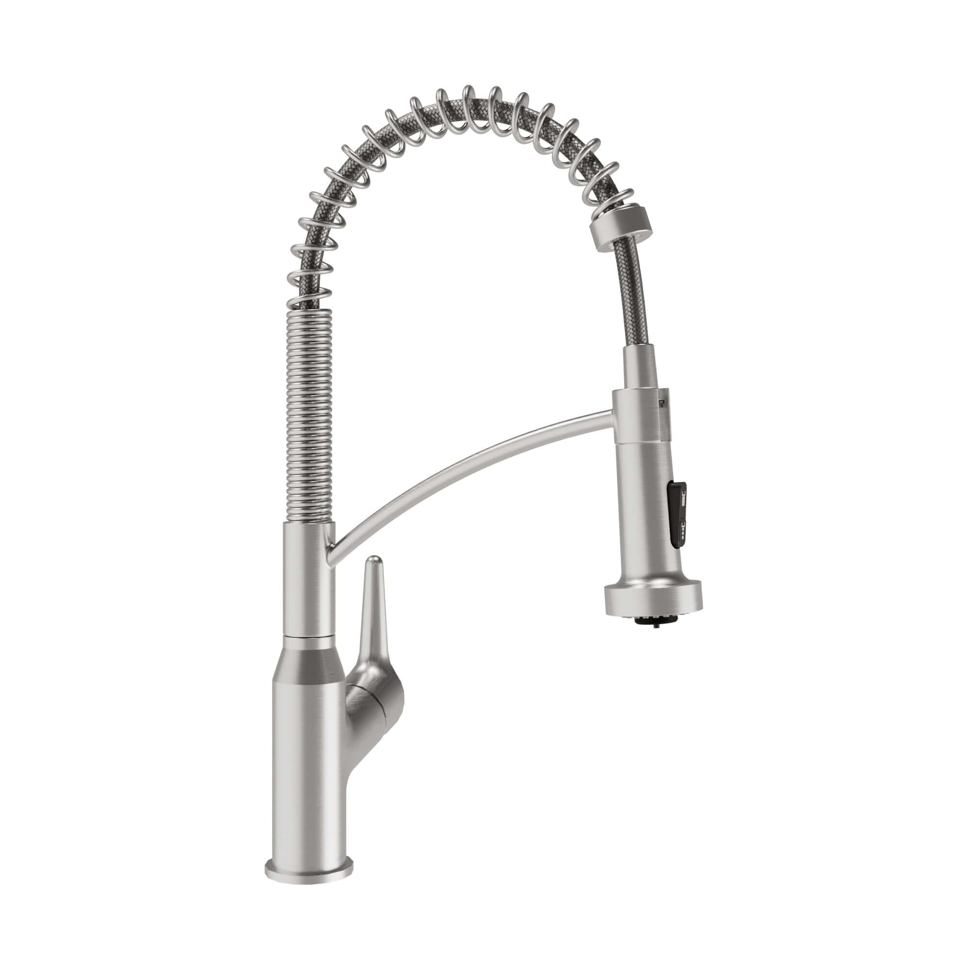 Alternate Image for Karran Scottsdale 1.8 GPM Single Lever Handle Lead-free Brass ADA Kitchen Faucet, Pull-Down, Spot-Free Stainless Steel, KKF210SFSS
