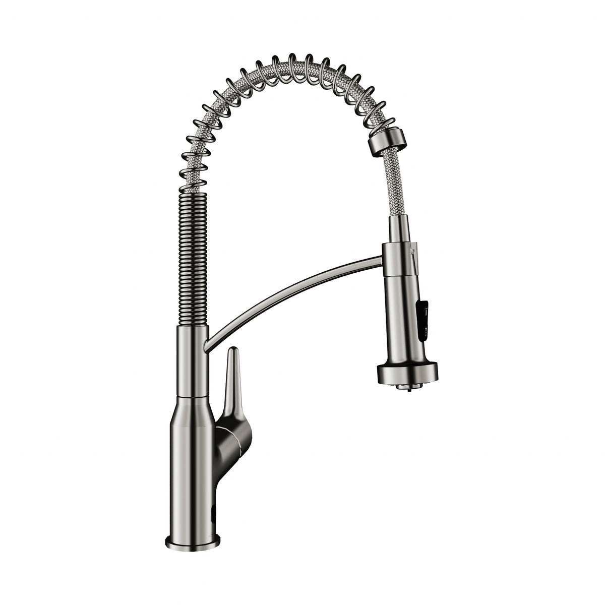 Alternative View of Karran Alston 1.8 GPM Single Lever Handle Lead-free Brass ADA Touchless Kitchen Faucet, Pull-Down, Chrome, KKF215C