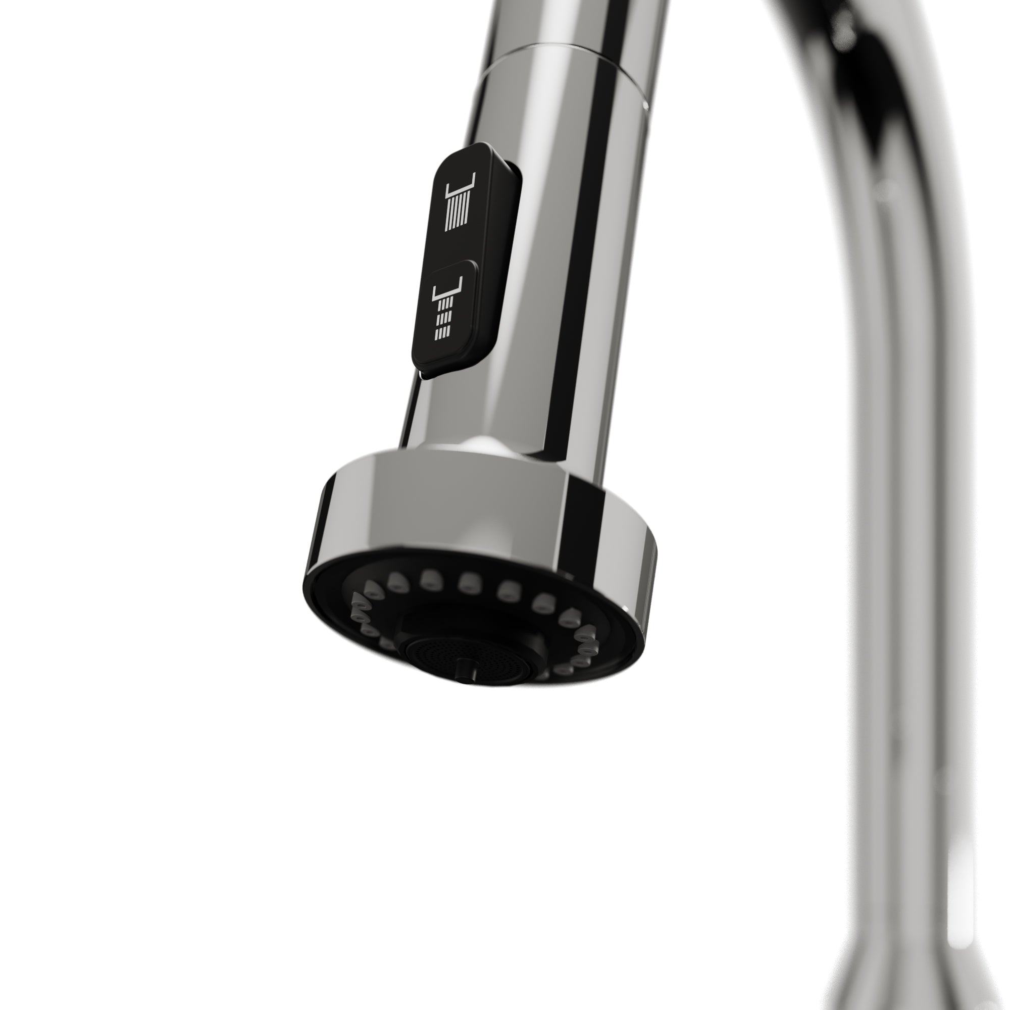 Alternative View of Karran Dockton Single Lever Handle Lead-free Brass ADA Kitchen Faucet, Pull Down, Chrome, KKF250C