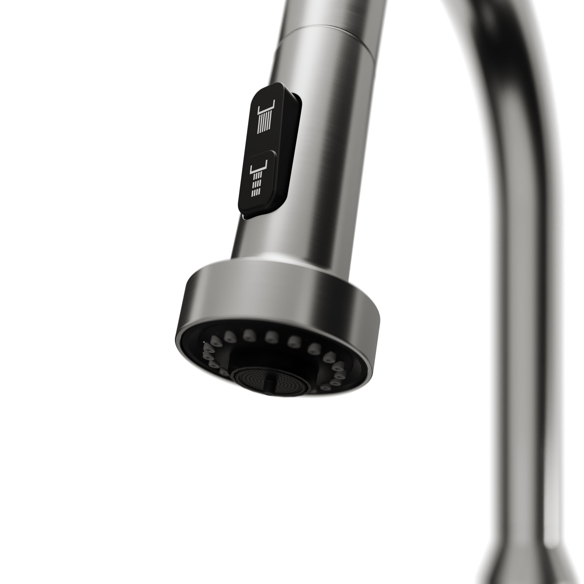 Alternative View of Karran Dockton Single Lever Handle Lead-free Brass ADA Kitchen Faucet, Pull Down, Stainless Steel, KKF250SS