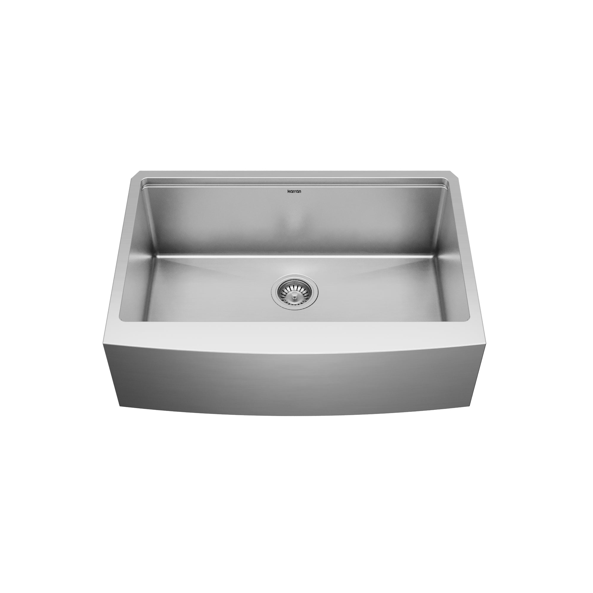 Alternative View of Karran Elite Workstation 30" Stainless Steel Workstation Farmhouse Sink with Accessories, 16 Gauge, WSA-42-PK1