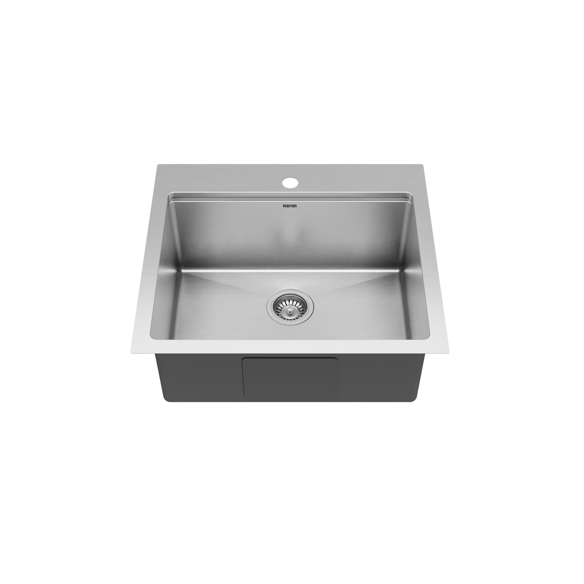 Alternative View of Karran Elite Workstation 25" Drop In/Topmount Stainless Steel Workstation Kitchen Sink with Accessories, 16 Gauge, WST-20-PK1