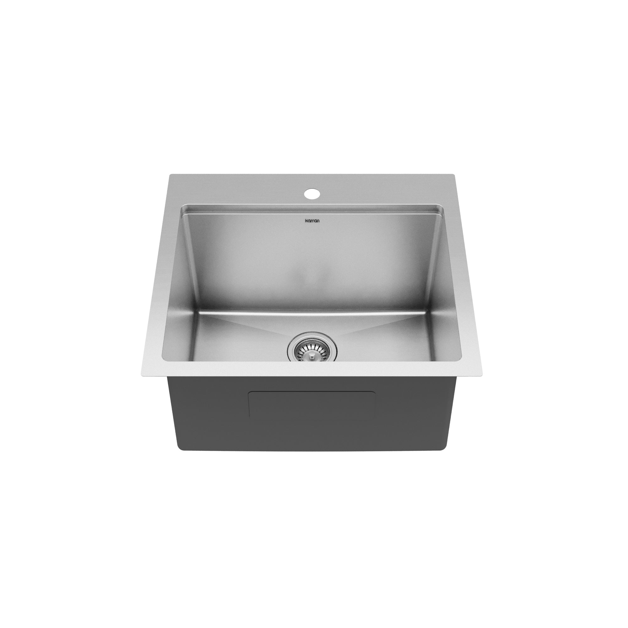 Alternative View of Karran Elite Workstation 25" Drop In/Topmount Stainless Steel Workstation Kitchen Sink with Accessories, 16 Gauge, WST-22-PK1
