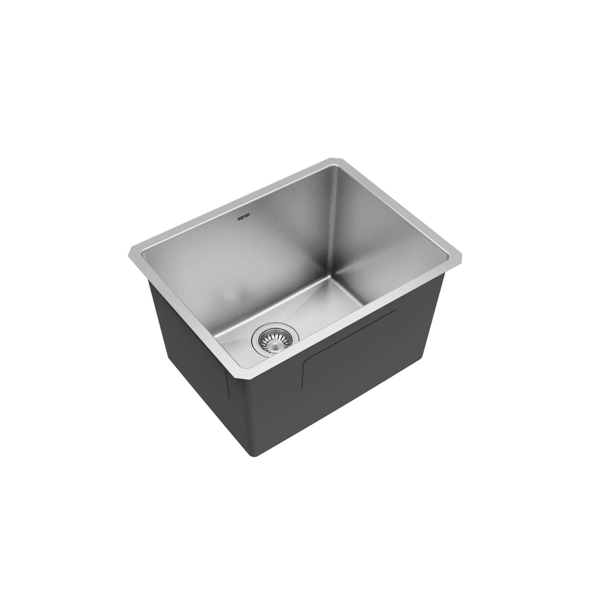 Alternative View of Karran Elite 23" Undermount Stainless Steel Kitchen Sink with Accessories, 16 Gauge, EL-74-PK1