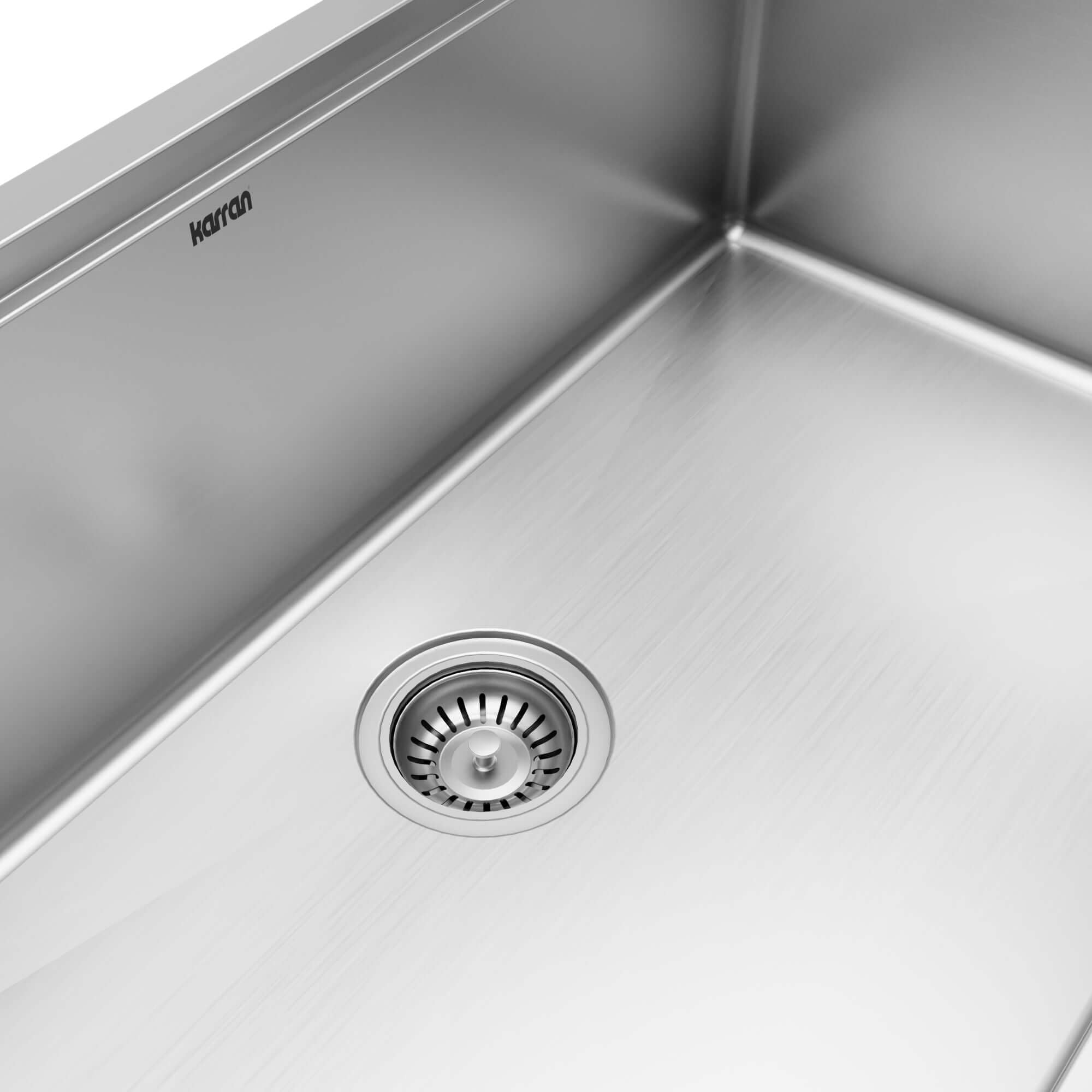 Alternative View of Karran Elite Workstation 33" Stainless Steel Workstation Farmhouse Sink with Accessories, 16 Gauge, WSA-45-PK1