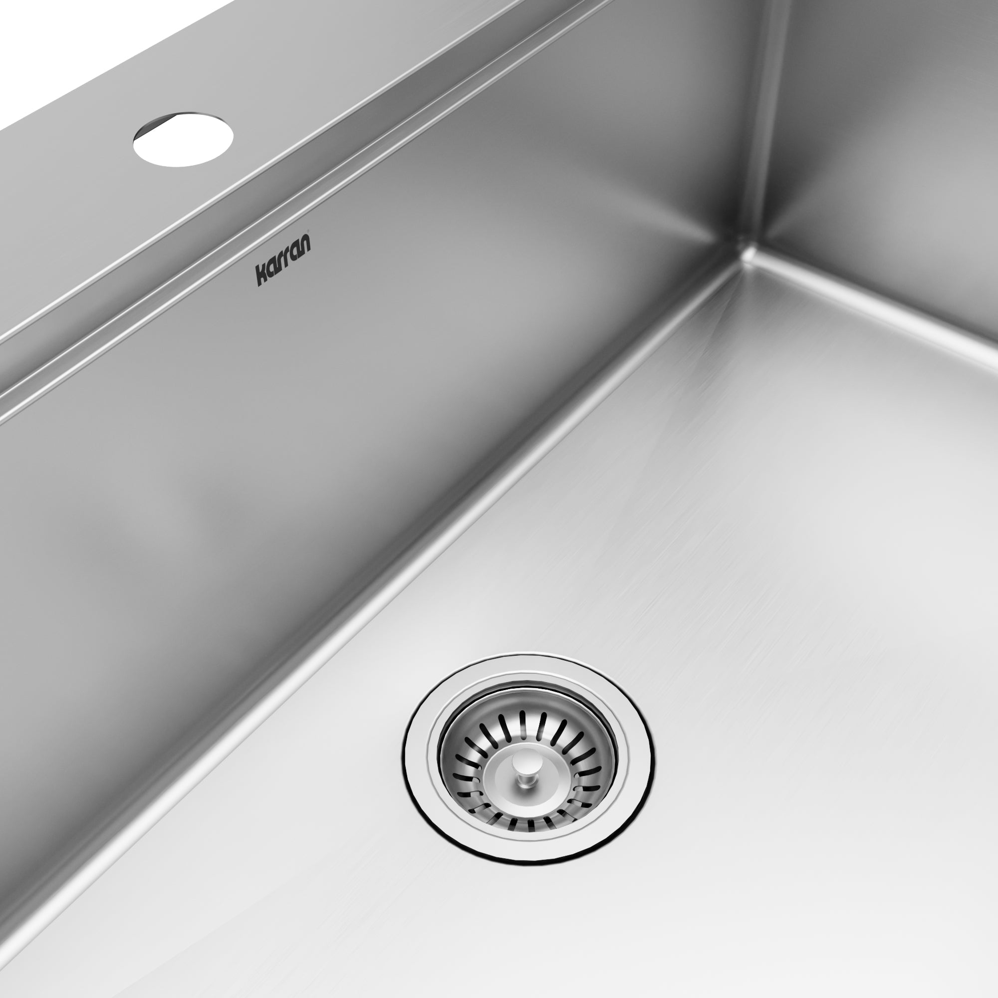 Alternative View of Karran Elite Workstation 33" Drop In/Topmount Stainless Steel Workstation Kitchen Sink with Accessories, 16 Gauge, WST-23-PK1