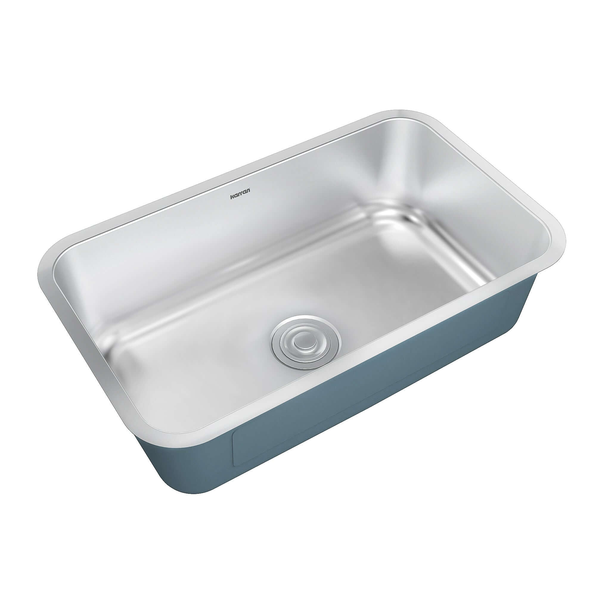 Alternate Image for Karran Profile 30" Undermount Stainless Steel Kitchen Sink with Accessories, 18 Gauge, PRU35-PK1