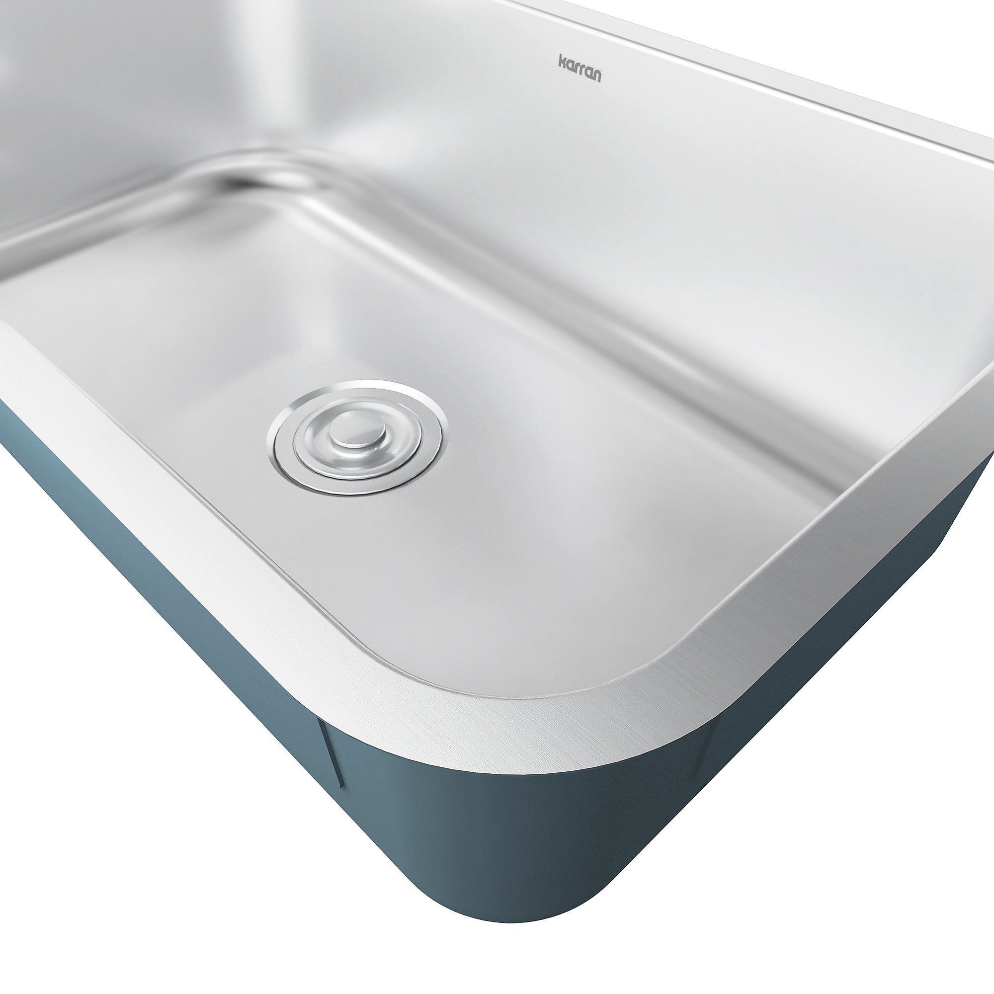 Alternate Image for Karran Profile 30" Undermount Stainless Steel Kitchen Sink with Accessories, 18 Gauge, PRU35-PK1