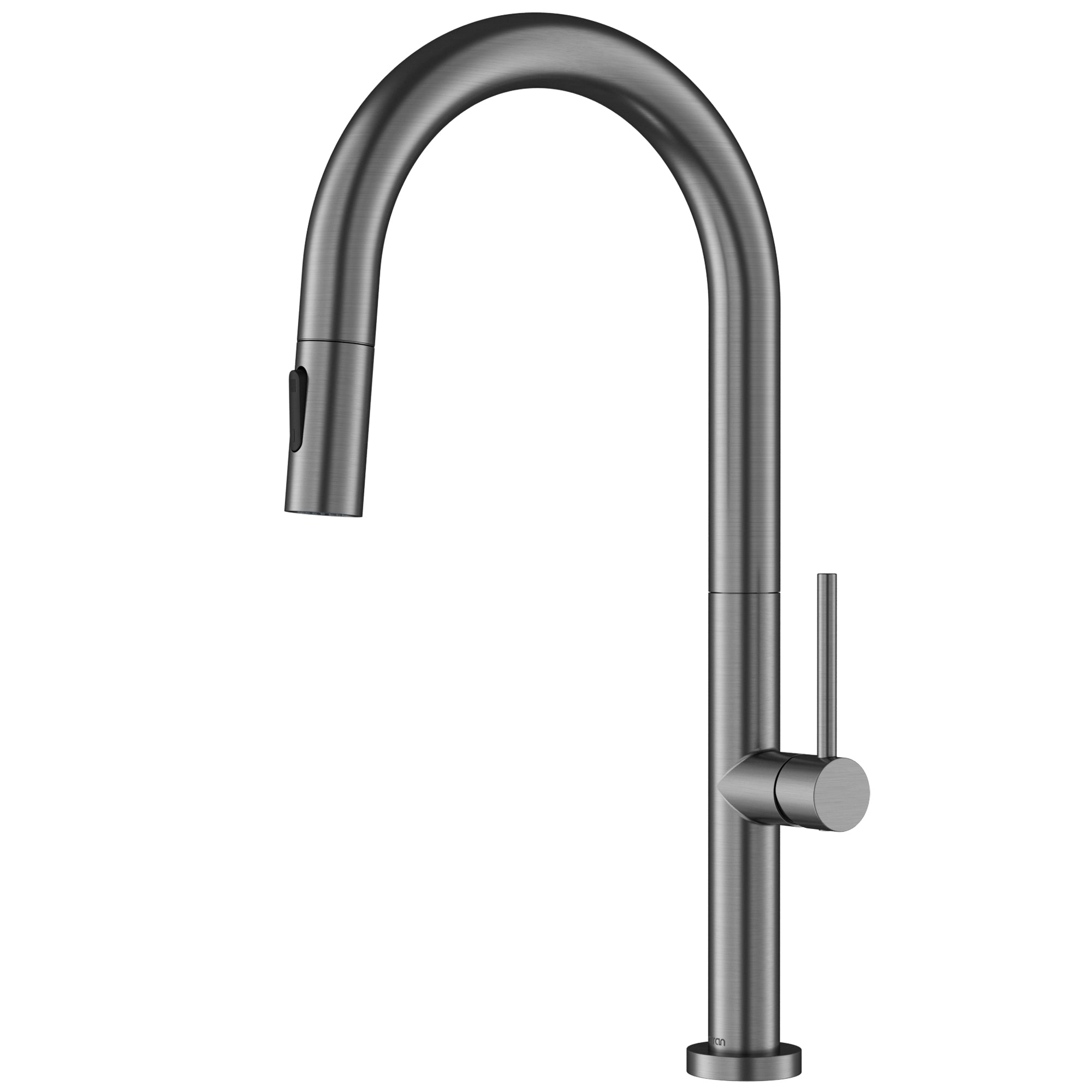 Karran Brynford 1.8 GPM Single Lever Lead-free Brass ADA Kitchen Faucet, Pull-Down, Spot-Free Gunmetal Grey, KKF730SFGG