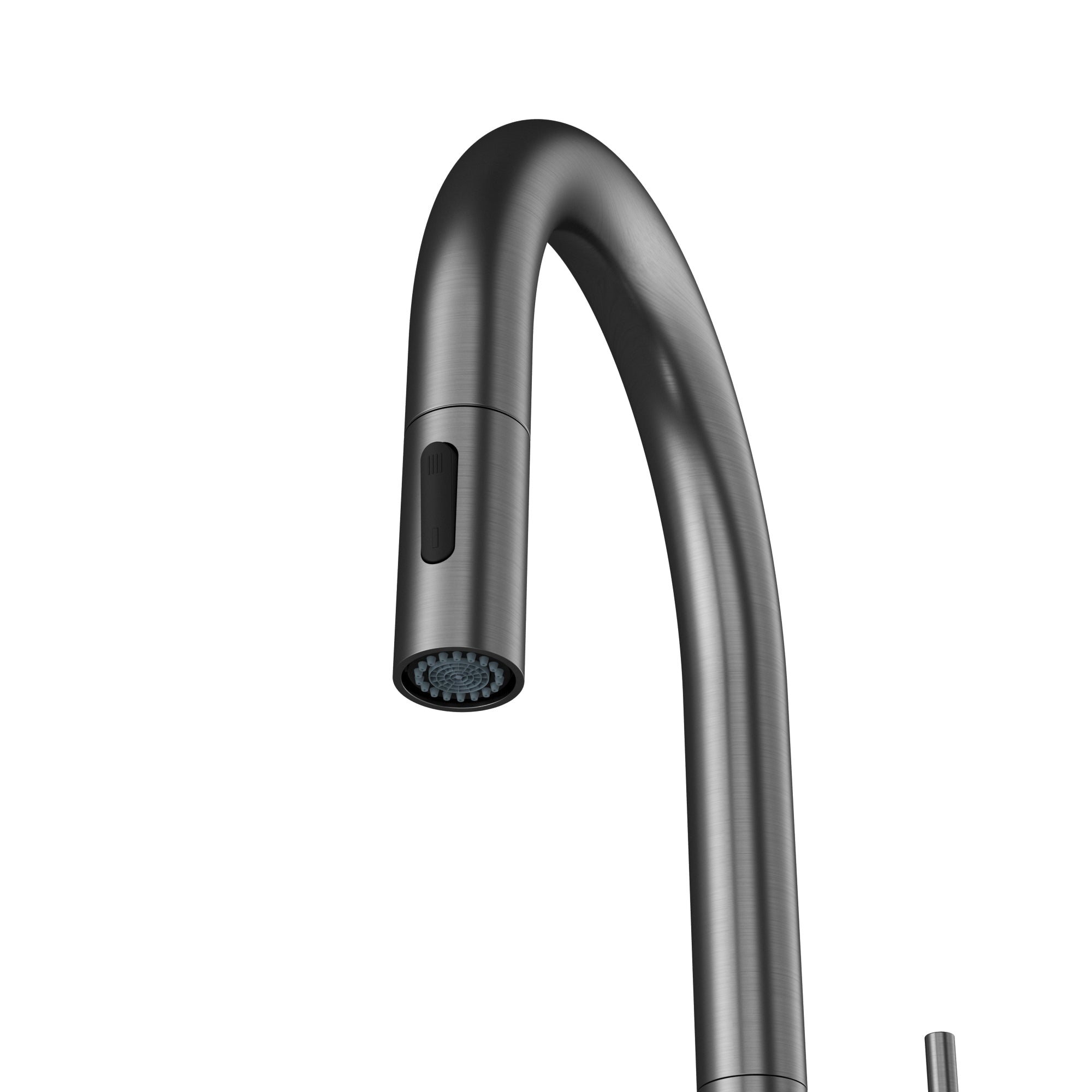 Karran Brynford 1.8 GPM Single Lever Lead-free Brass ADA Kitchen Faucet, Pull-Down, Spot-Free Gunmetal Grey, KKF730SFGG