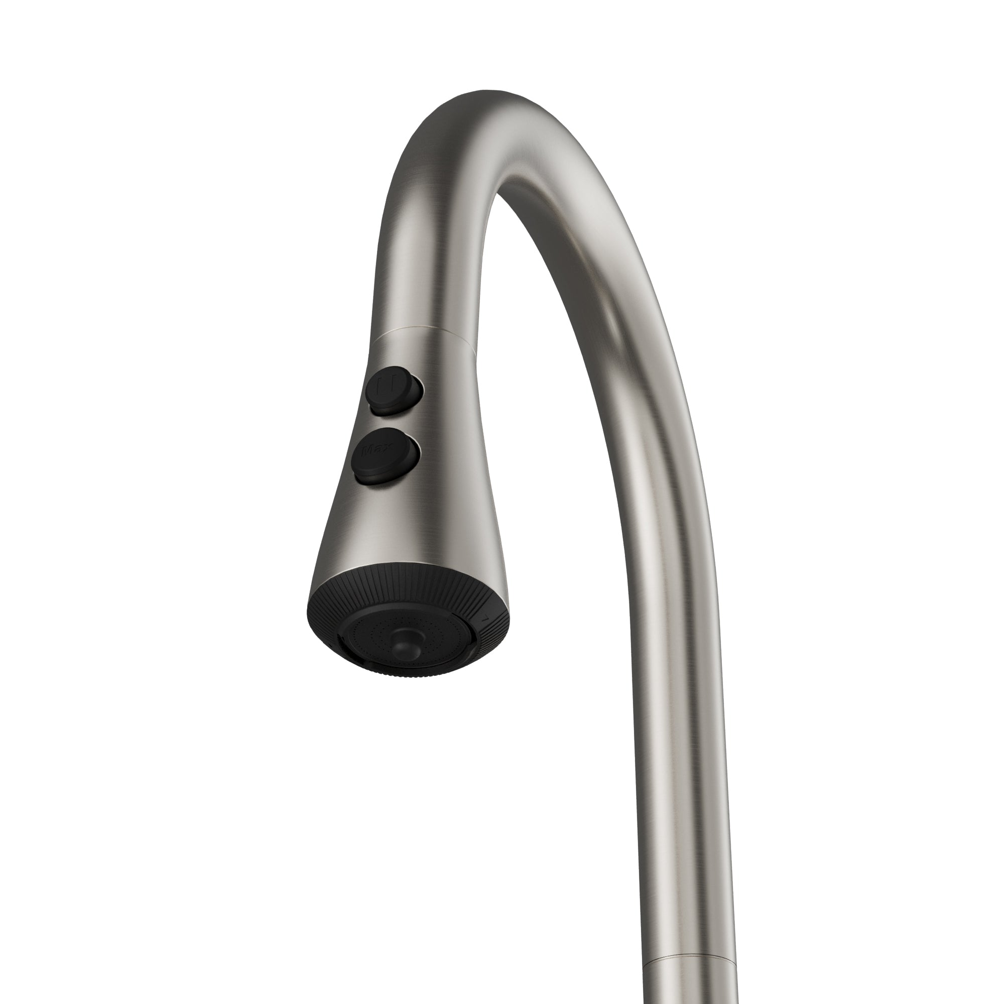 Alternative View of Karran Faraday 1.8 GPM Single Lever Lead-free Brass ADA Kitchen Faucet, Pull-Down, Spot Free Stainless Steel, KKF750SFSS