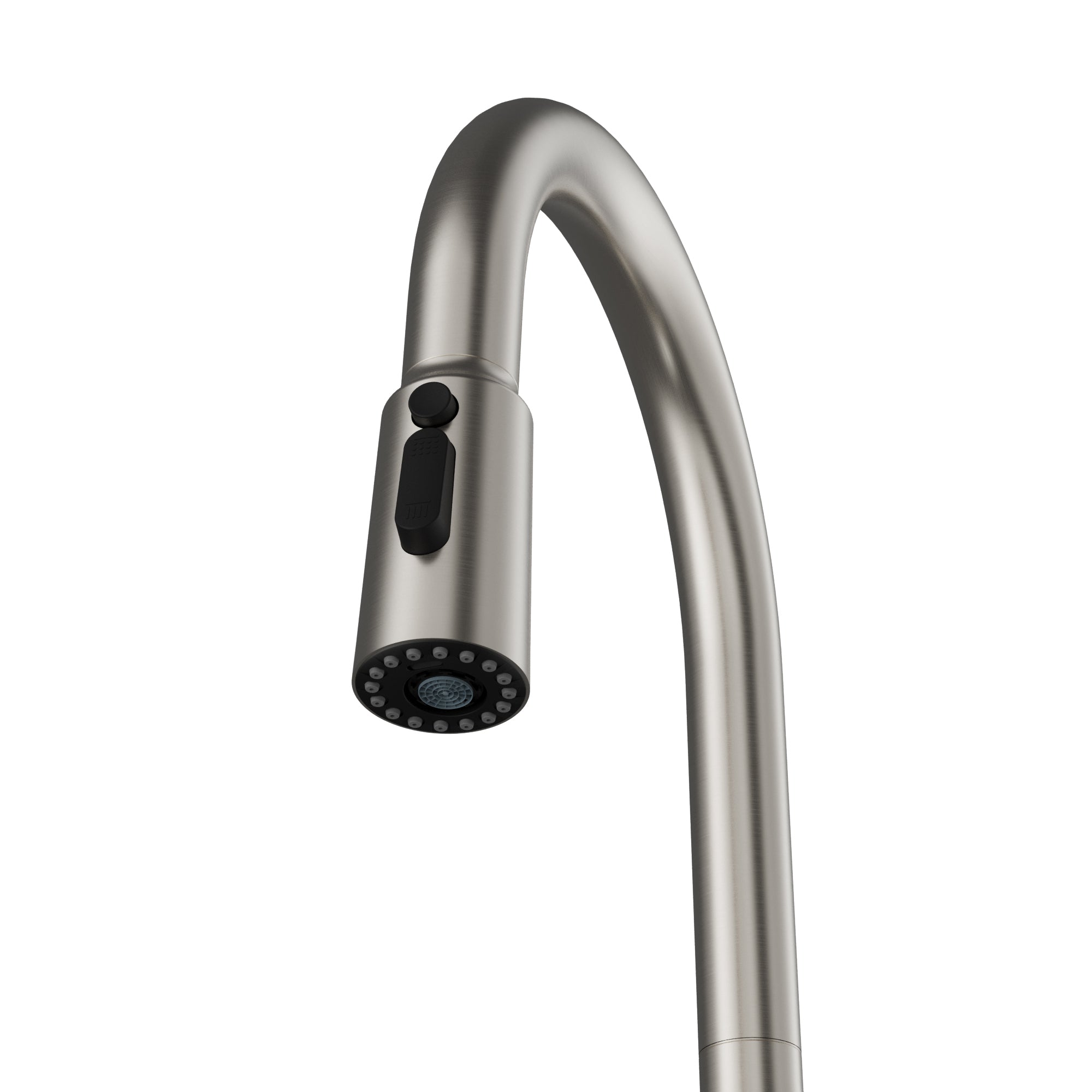 Alternative View of Karran Faraday 1.8 GPM Single Lever Lead-free Brass ADA Kitchen Faucet, Pull-Down, Spot Free Stainless Steel, KKF750SFSS