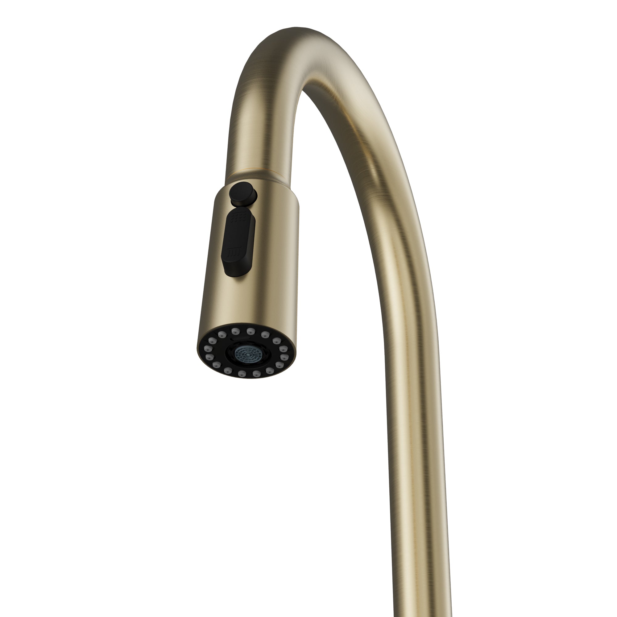 Karran Elmsworth 1.8 GPM Single Lever Lead-free Brass ADA Kitchen Faucet, Pull-Down, Spot-Free Champagne Bronze, KKF760SFCB