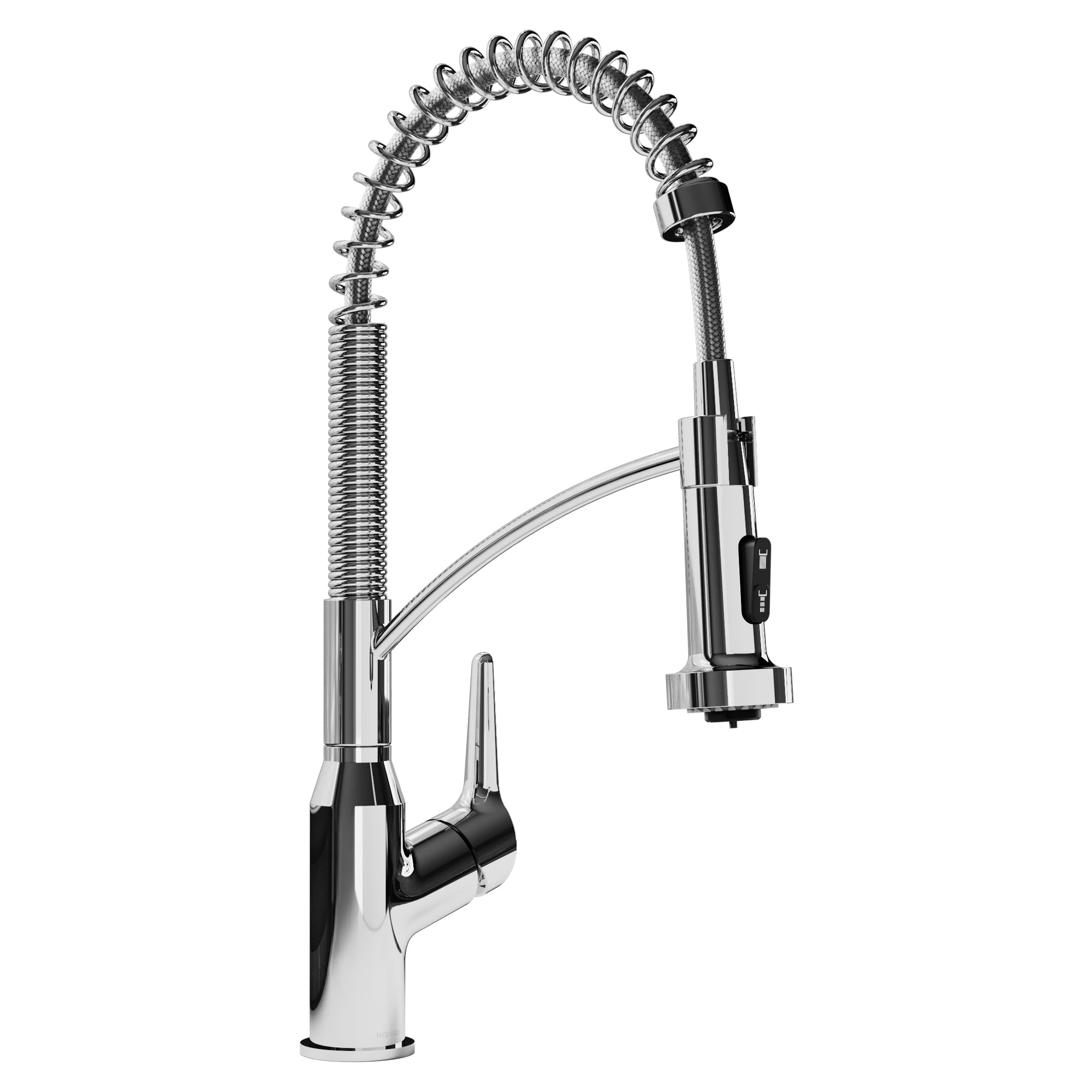 Alternative View of Karran Scottsdale Single Lever Handle Lead-free Brass ADA Kitchen Faucet, Pull Down, Chrome, KKF210C