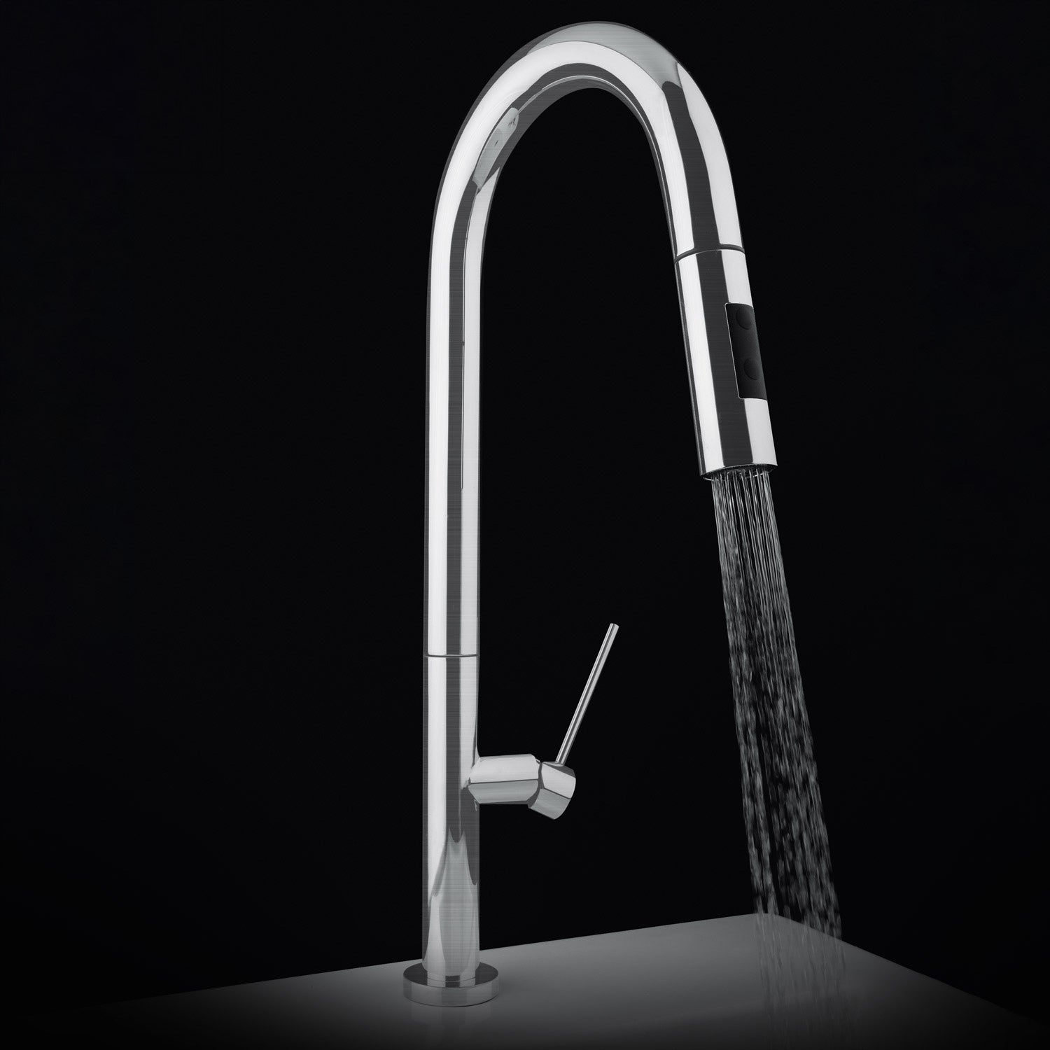 MaestroBath 1.8 GPM Dalia ADA Kitchen Faucet, Brushed Nickel, Lead-Free Brass, KIT-DAL-BNI