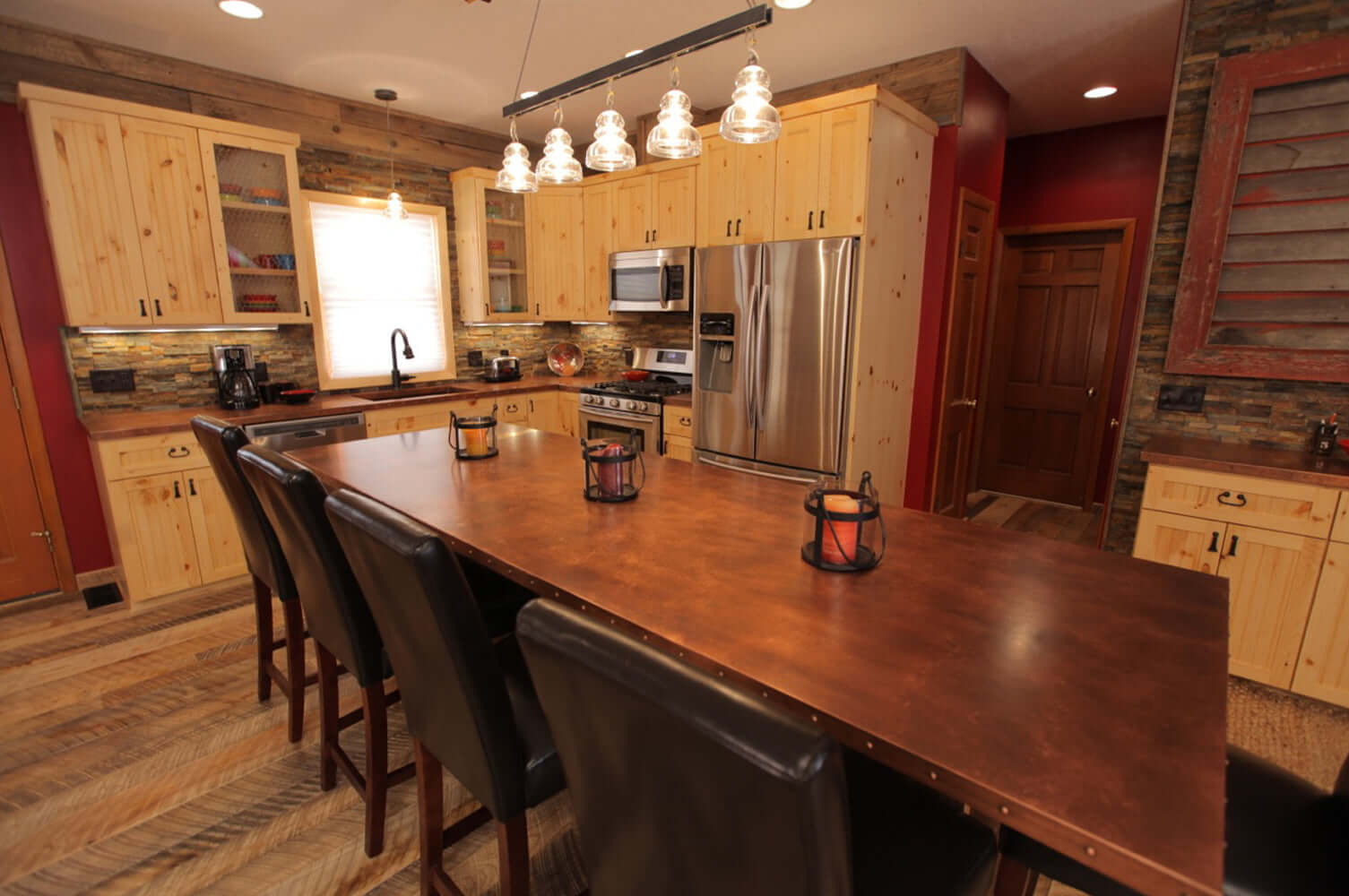 Alternate Image for Premier Copper Products 33" Copper Kitchen Sink, Oil Rubbed Bronze, KSDB33199