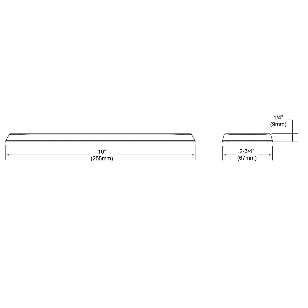 Alternate Image for Elkay 3-Hole Deck Plate/Escutcheon Lustrous Steel (LS), LK132LS