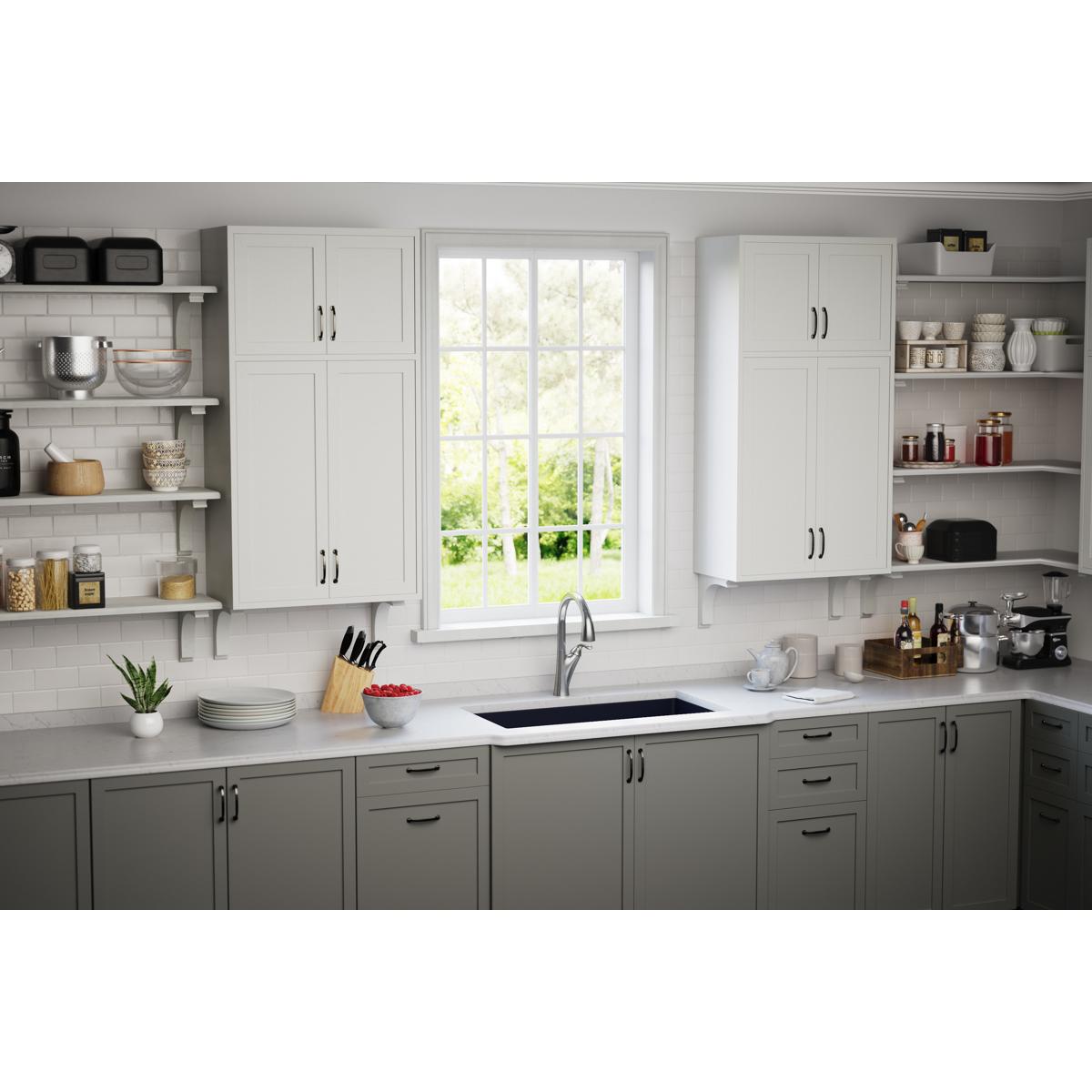 Alternate Image for Elkay Quartz Perfect Drain 3-1/2" Removable Polymer Basket Strainer and Rubber Stopper Jubilee, LKPDQSJB