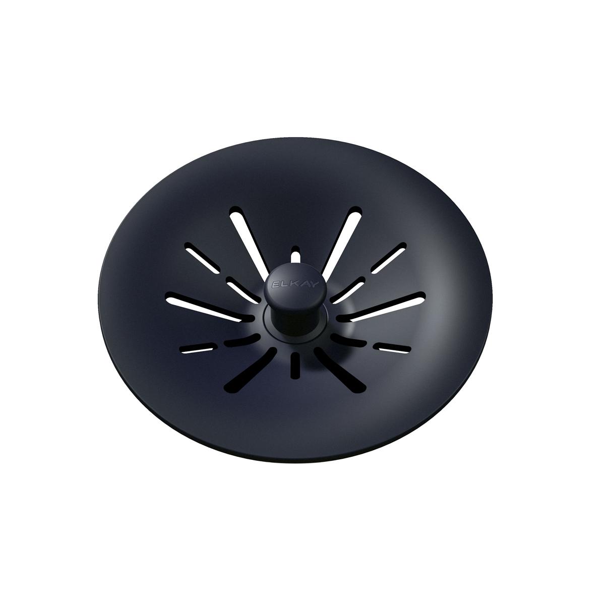 Elkay Quartz Perfect Drain 3-1/2" Removable Polymer Basket Strainer and Rubber Stopper Jubilee, LKPDQSJB