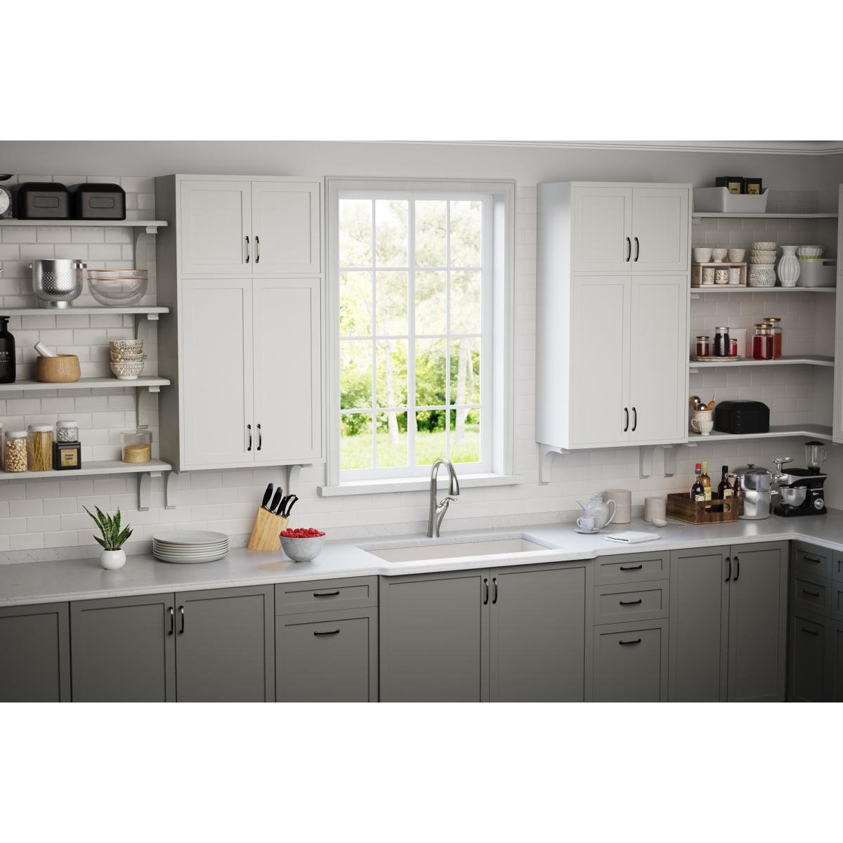 Alternate Image for Elkay Quartz Perfect Drain 3-1/2" Removable Polymer Basket Strainer and Rubber Stopper Ricotta, LKPDQSRT