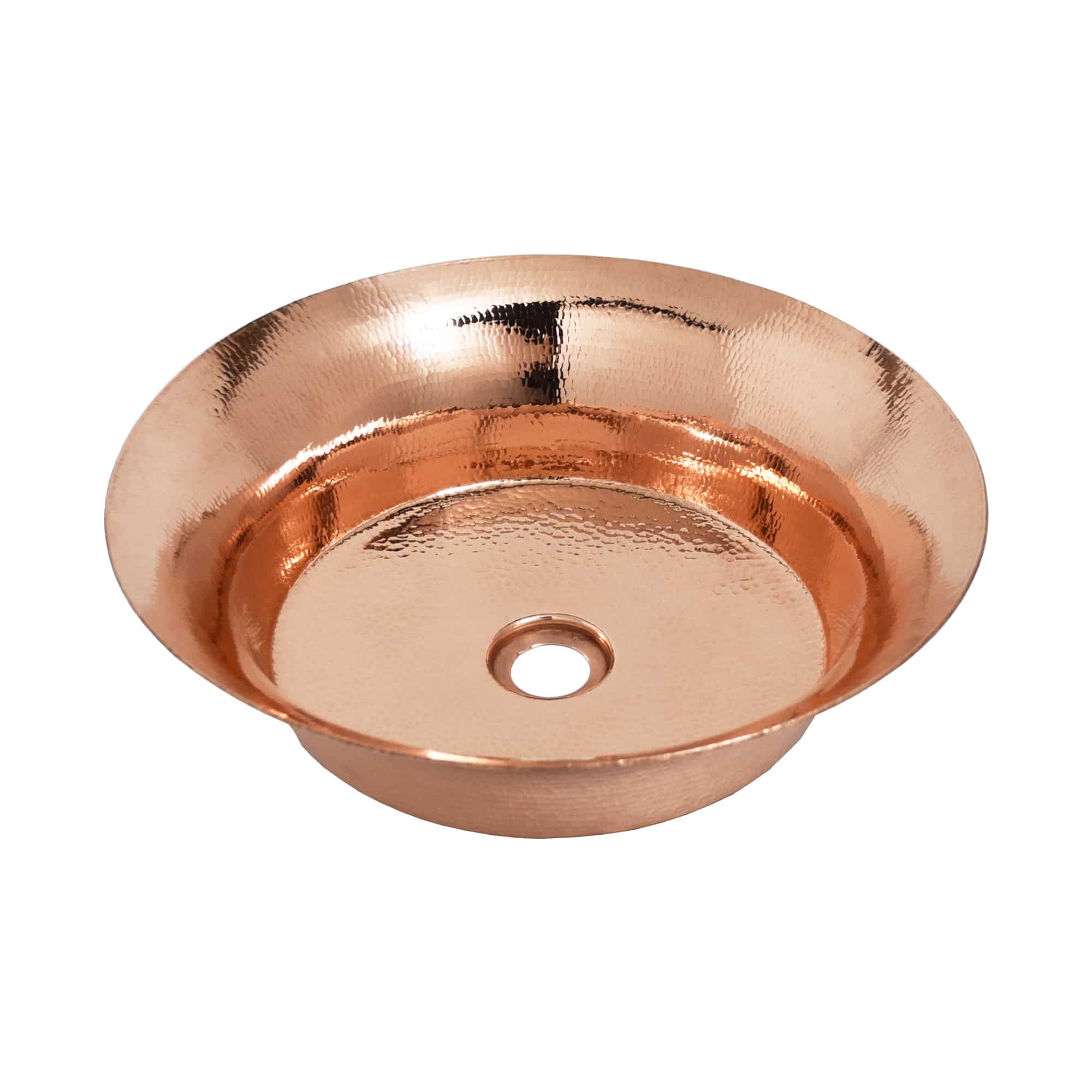 Native Trails Maestro 16.25" Vessel Copper Bathroom Sink, Polished Copper, CPS471