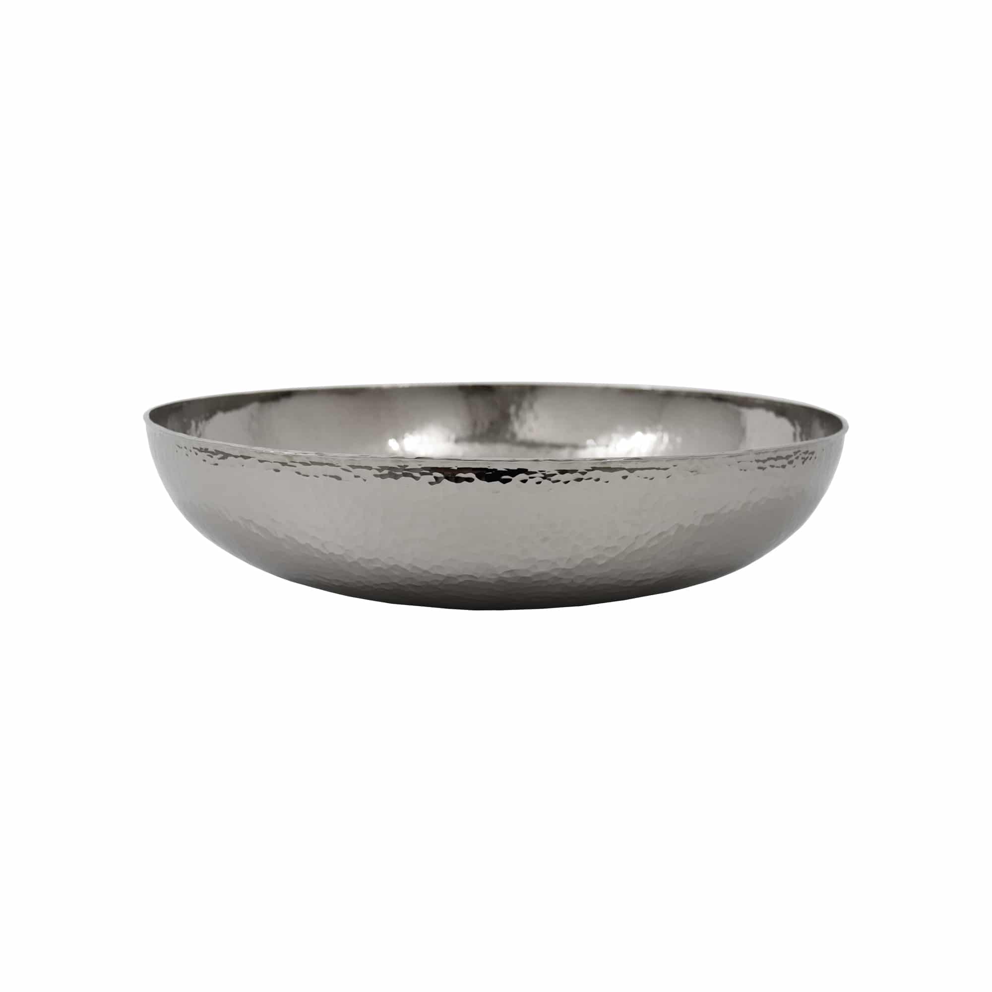 Native Trails Maestro 14.5" Round Vessel Nickel Bathroom Sink, Polished Nickel, CPS883 Product Image