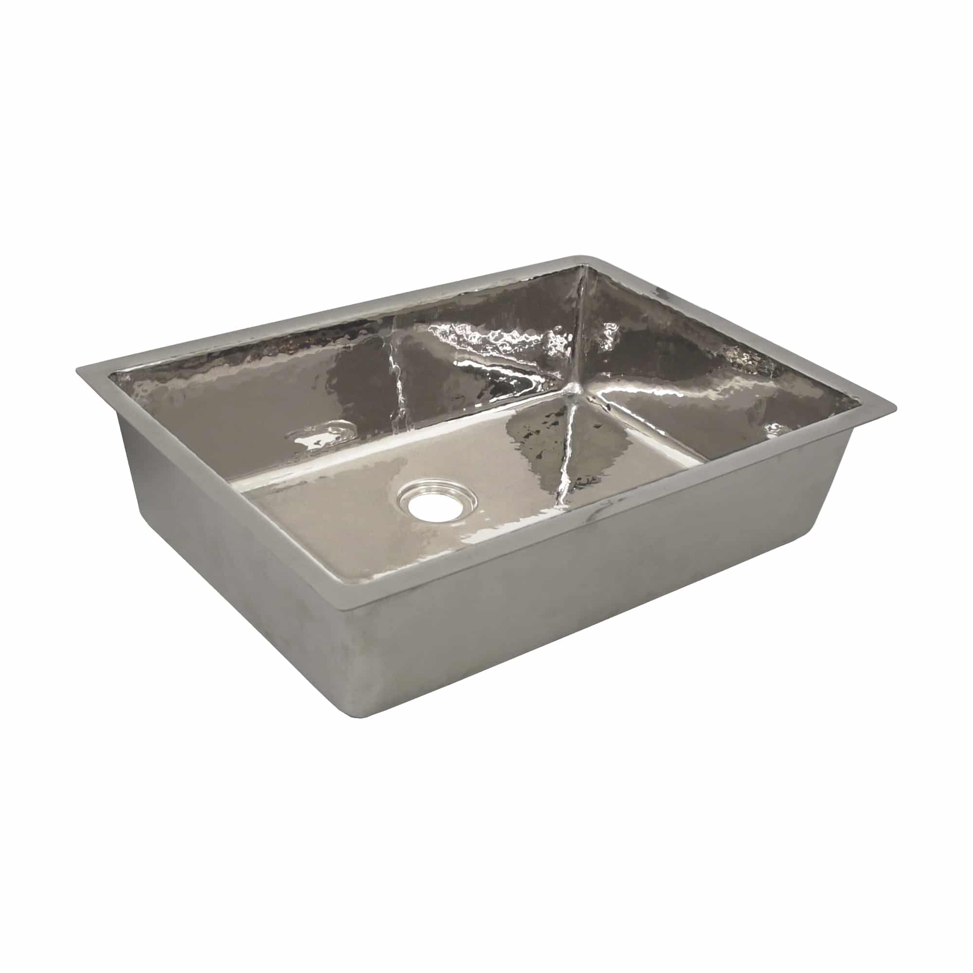 Native Trails Mandalay 20" Rectangular Undermount Nickel Bathroom Sink, Polished Nickel, CPS854-F Product Image
