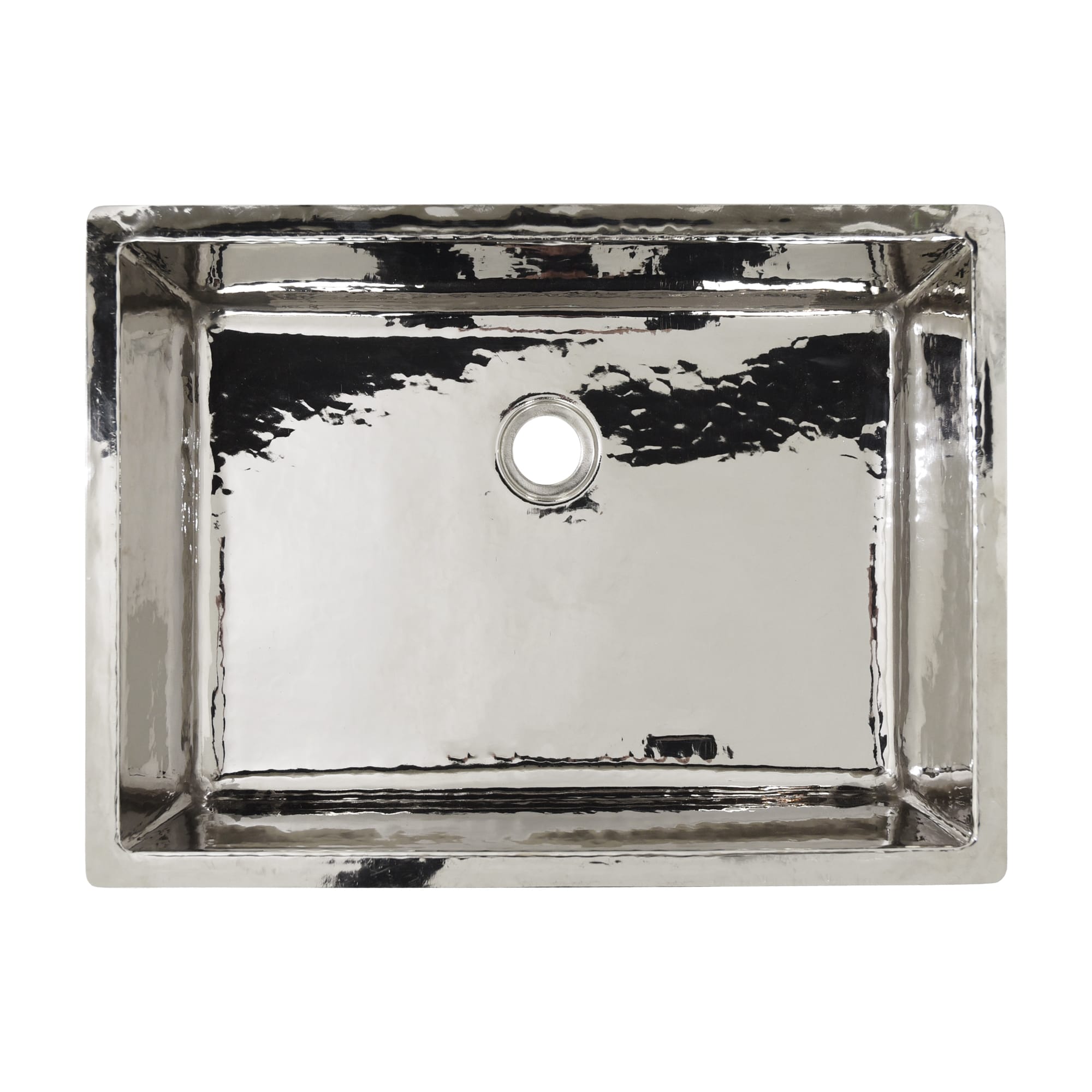 Native Trails Mandalay 20" Rectangular Undermount Nickel Bathroom Sink, Polished Nickel, CPS854-F Product Image