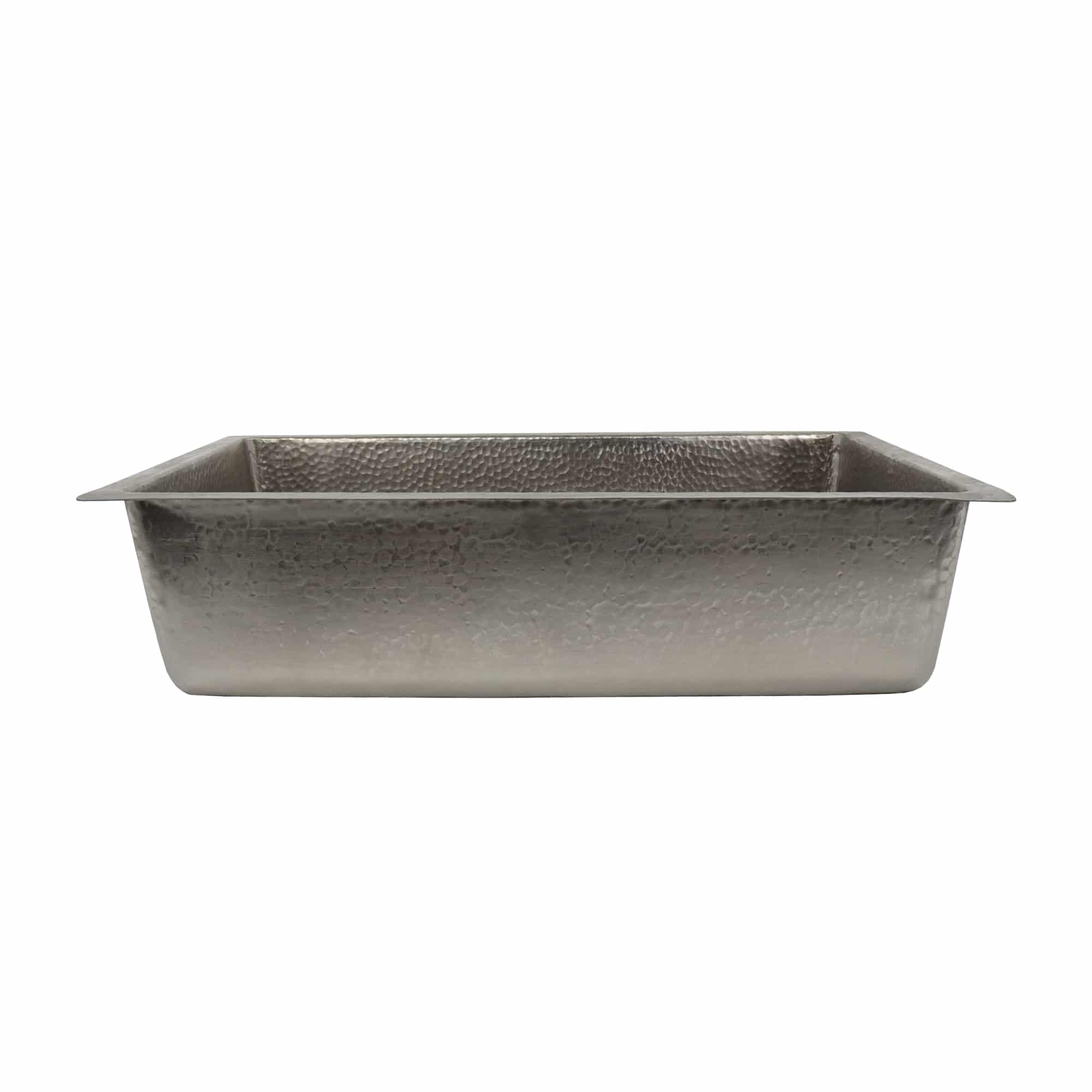 Native Trails Mandalay 20" Rectangular Undermount Nickel Bathroom Sink, Brushed Nickel, CPS554 Product Image