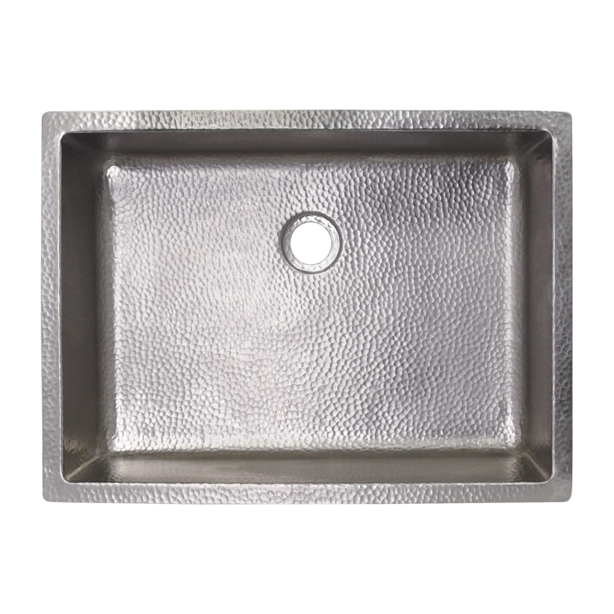 Native Trails Mandalay 20" Rectangular Undermount Nickel Bathroom Sink, Brushed Nickel, CPS554 Product Image