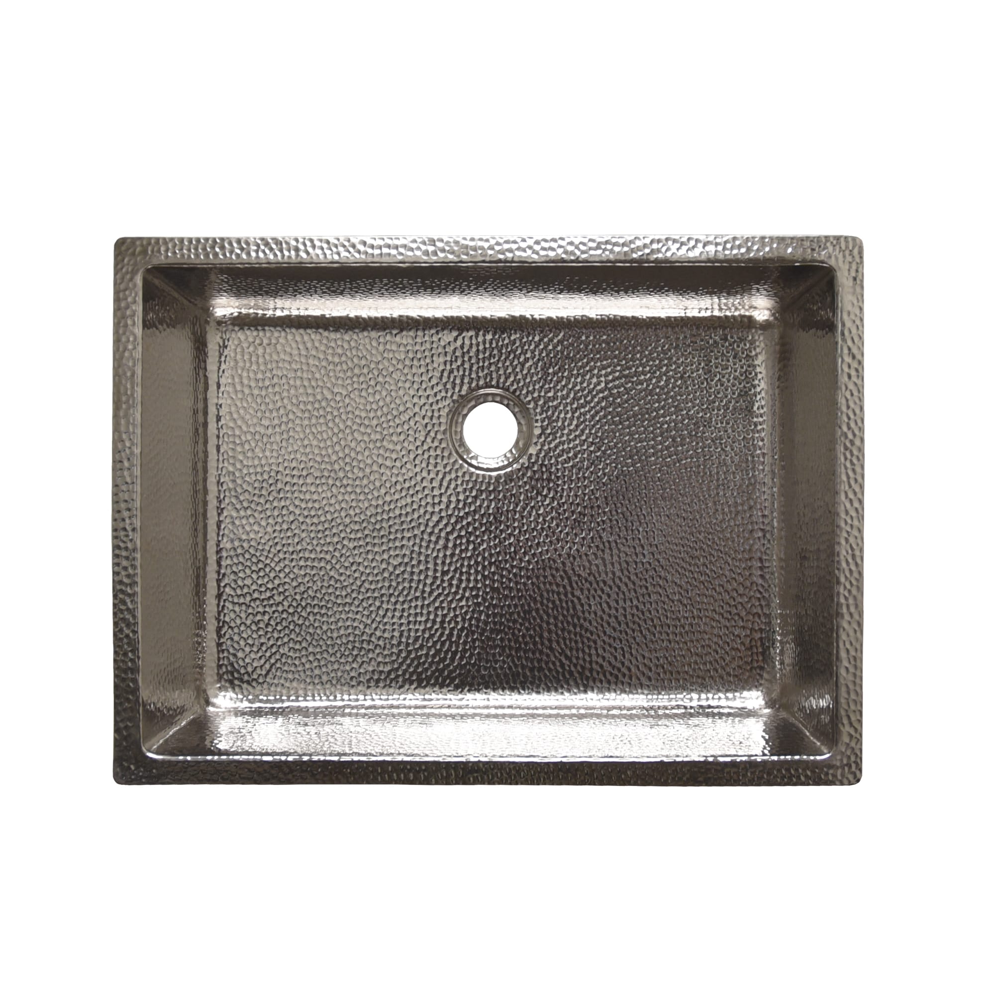 Native Trails Mandalay 20" Rectangular Undermount Nickel Bathroom Sink, Polished Nickel, CPS854 Product Image