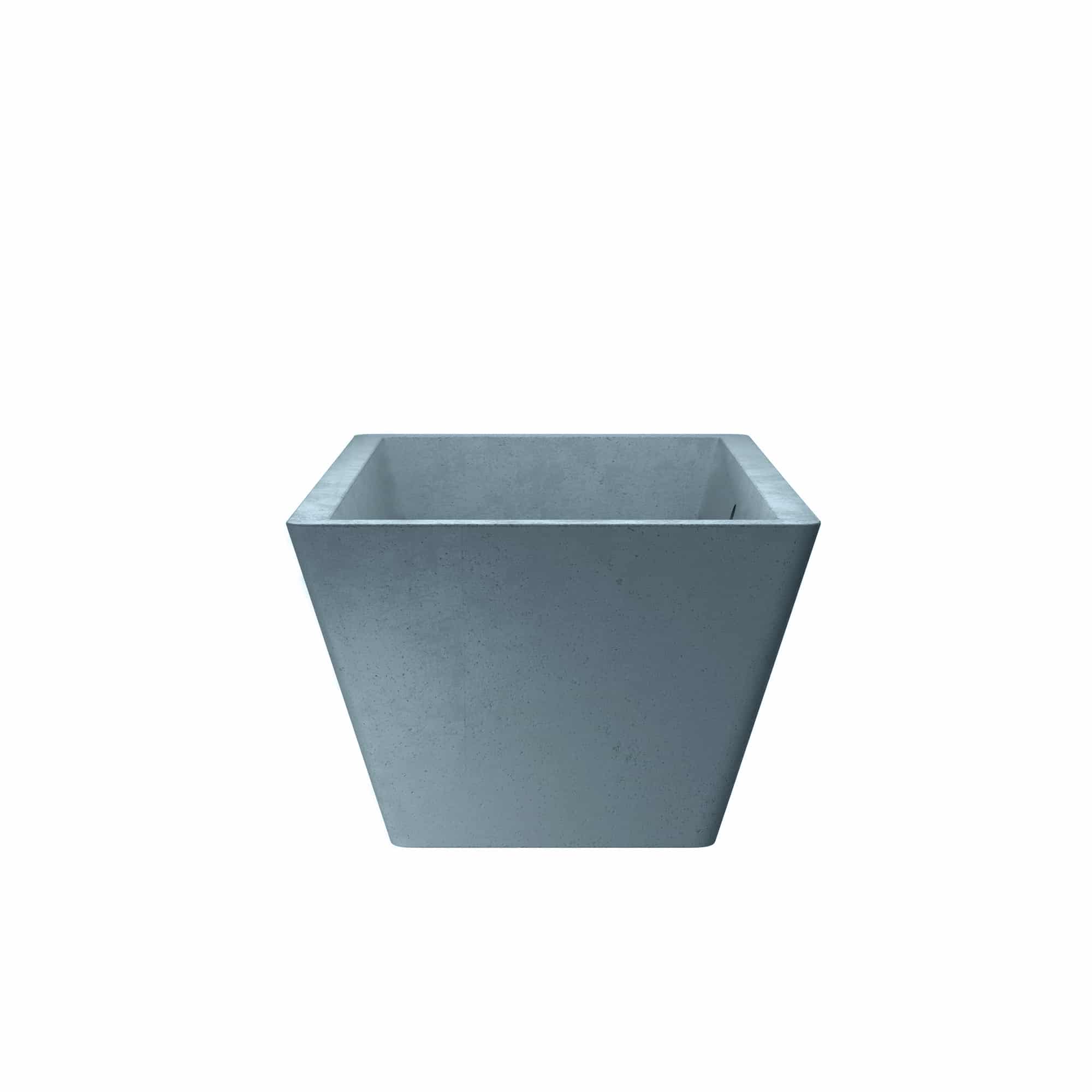 Alternate Image for Native Trails 66" NativeStone Concrete Mendocino Freestanding Bathtub, Ocean, NST6634-O
