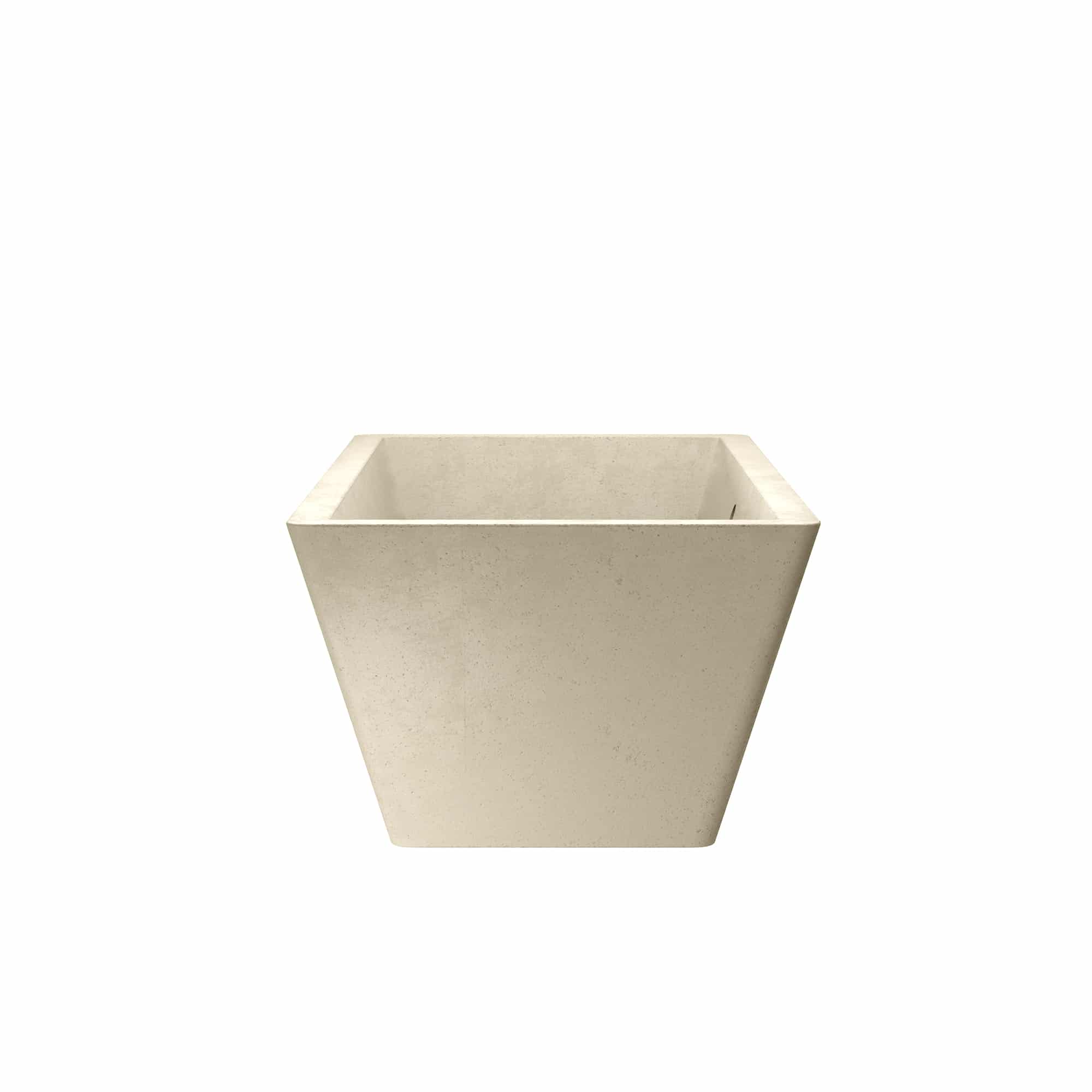 Native Trails 66" NativeStone Concrete Mendocino Freestanding Bathtub, Sand, NST6634-D Product Image