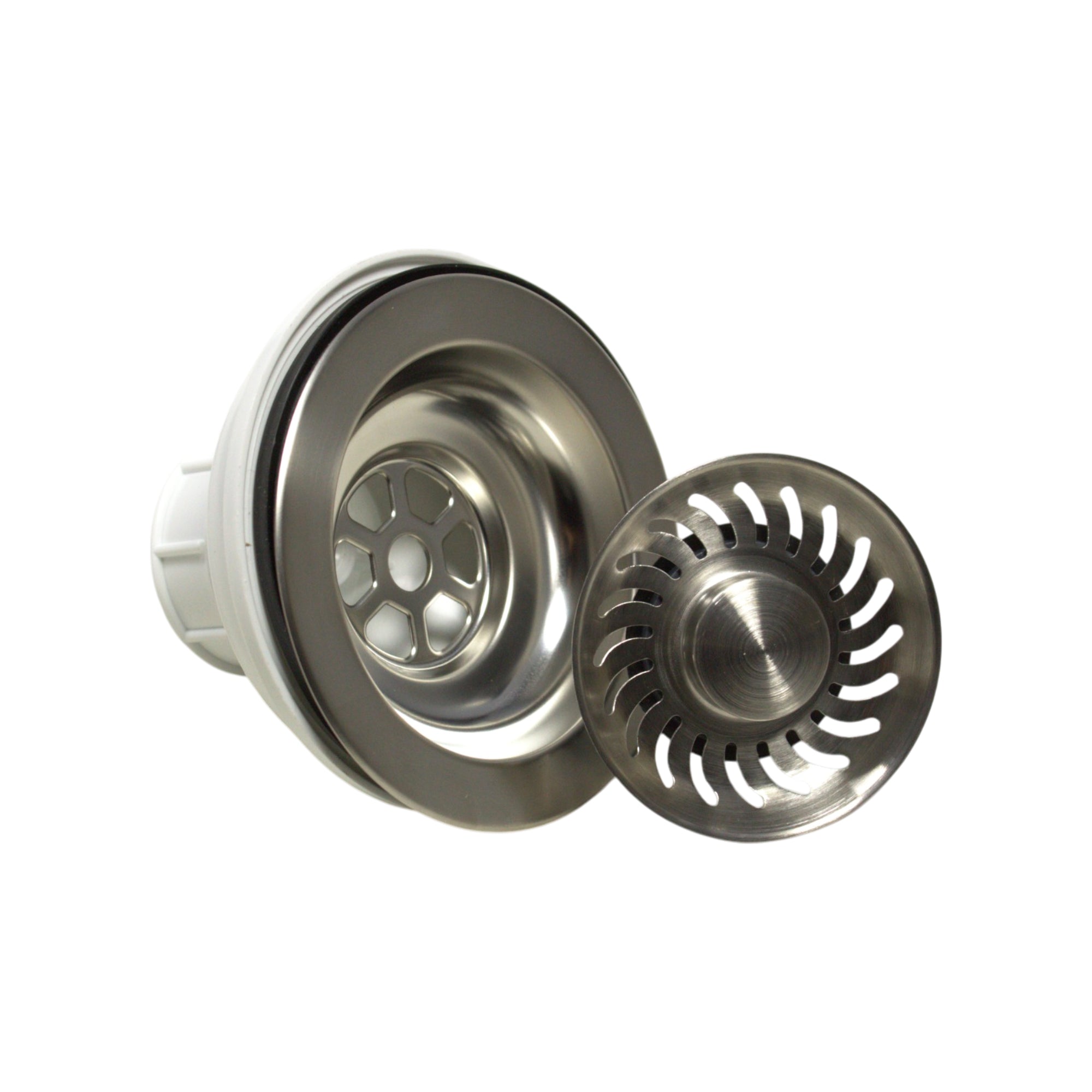 Nantucket Sinks Basket Strainer Kitchen Drain for Fireclay Sinks NS35L-EXT