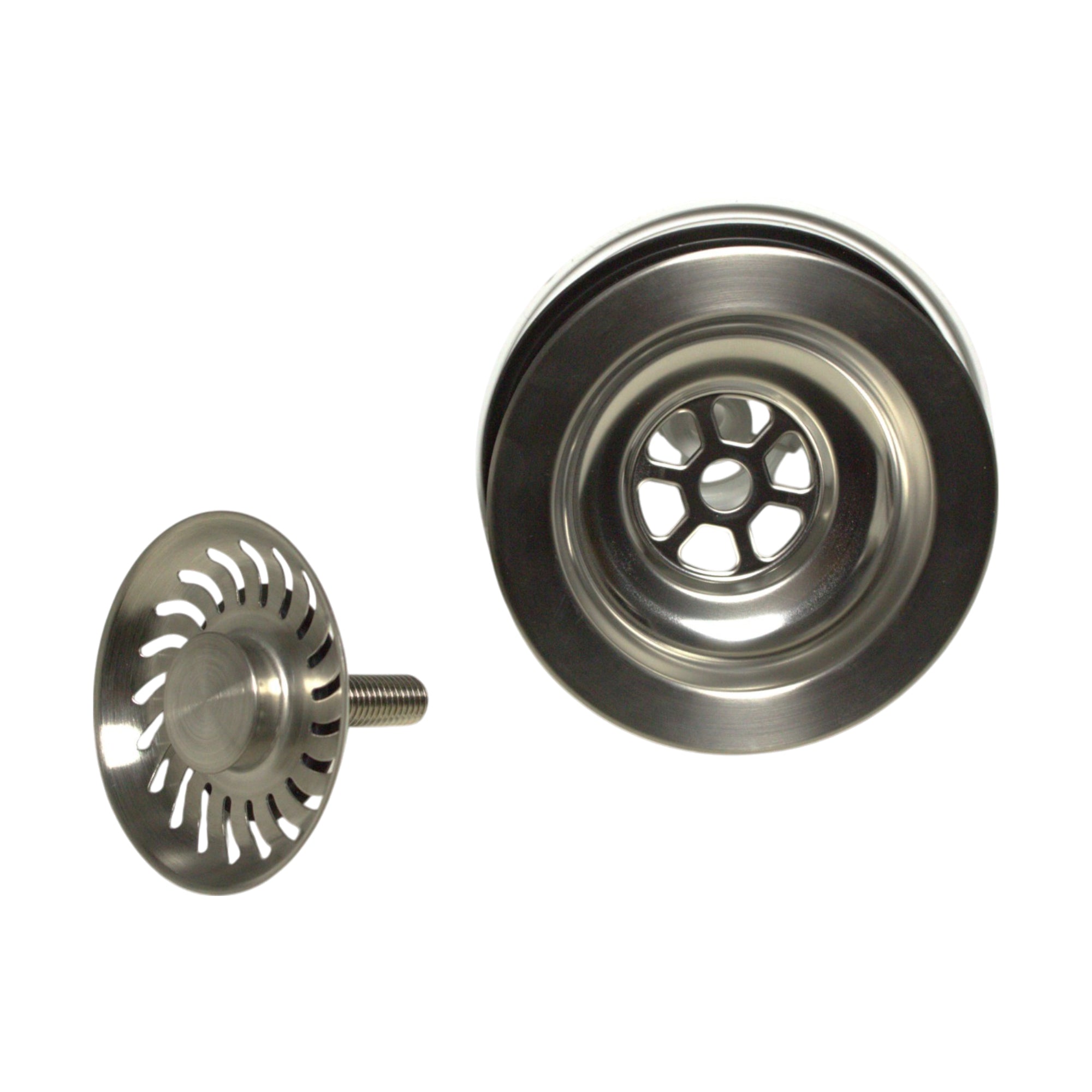 Nantucket Sinks Basket Strainer Kitchen Drain for Fireclay Sinks NS35L-EXT