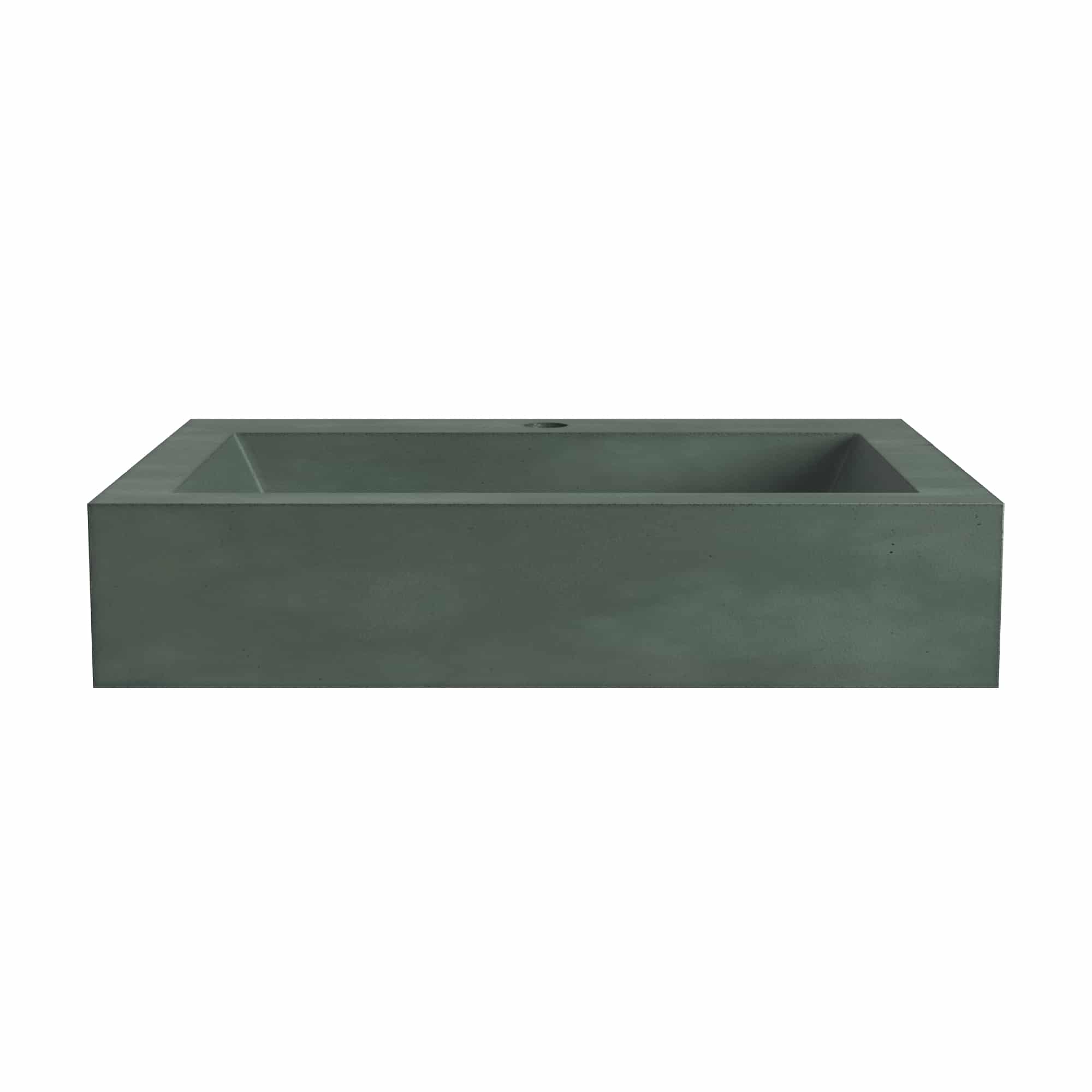 Native Trails Natoma 24" x 19" Rectangle Wall Mount NativeStone Concrete ADA Bathroom Sink, Earth, NSL2405-E Product Image